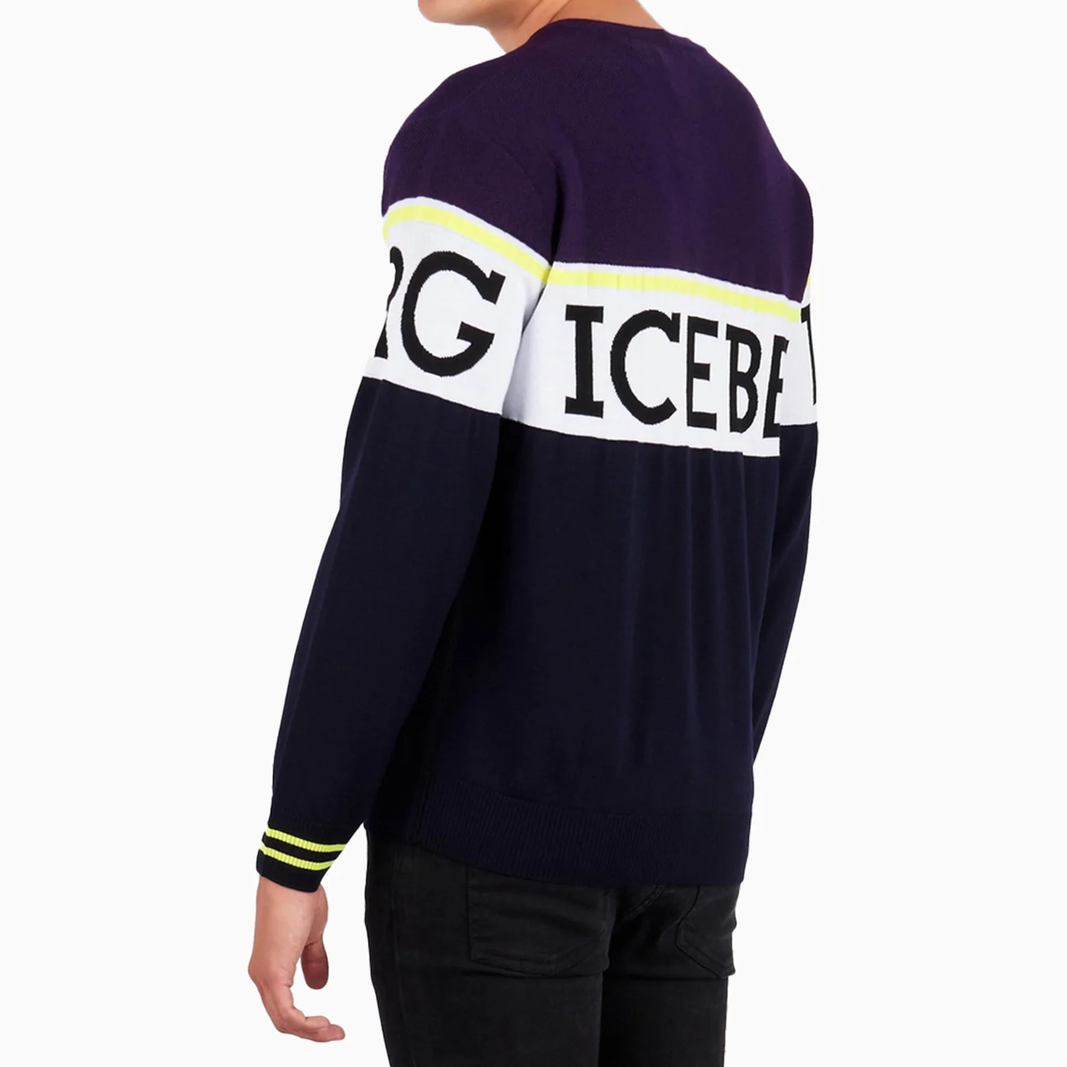 Men's Round Neck Knitted Sweatshirt - Image 2