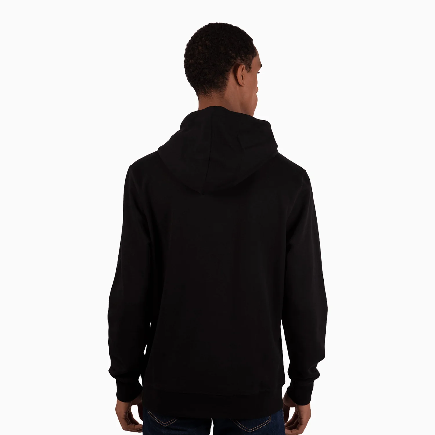 Men's Classic Heart Fleece Pull Over Hoodie - Image 2