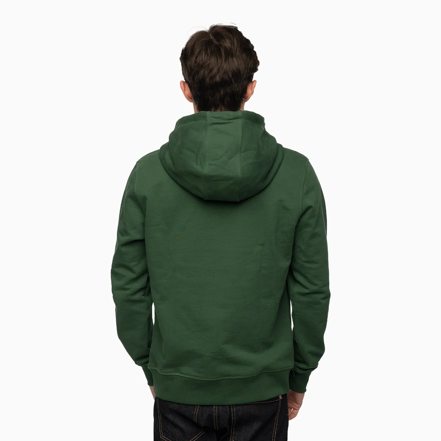 Men's Embroidery Fleece Pull Over Hoodie - Image 2