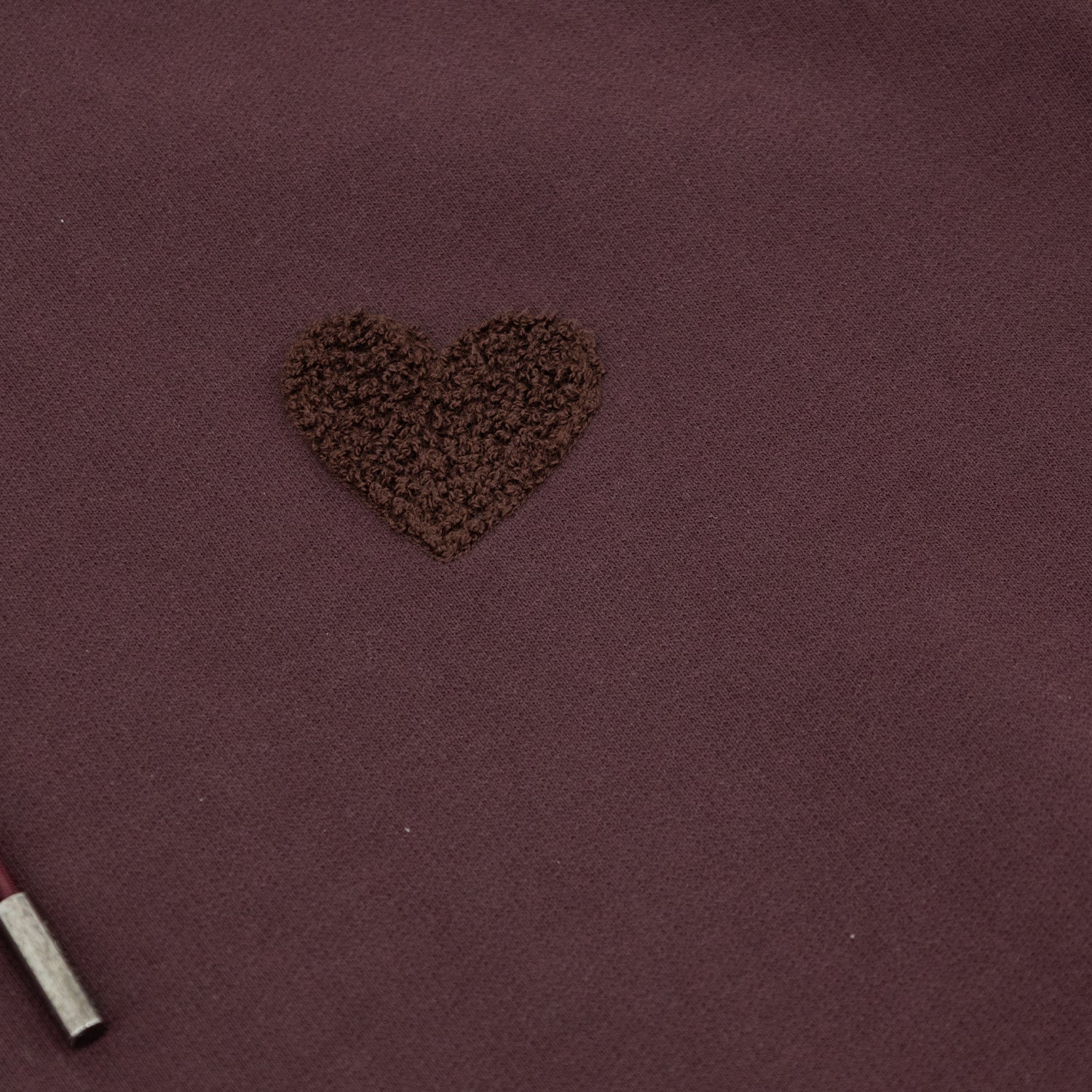 Men's Pull Over Hoodie With Heart - Image 2