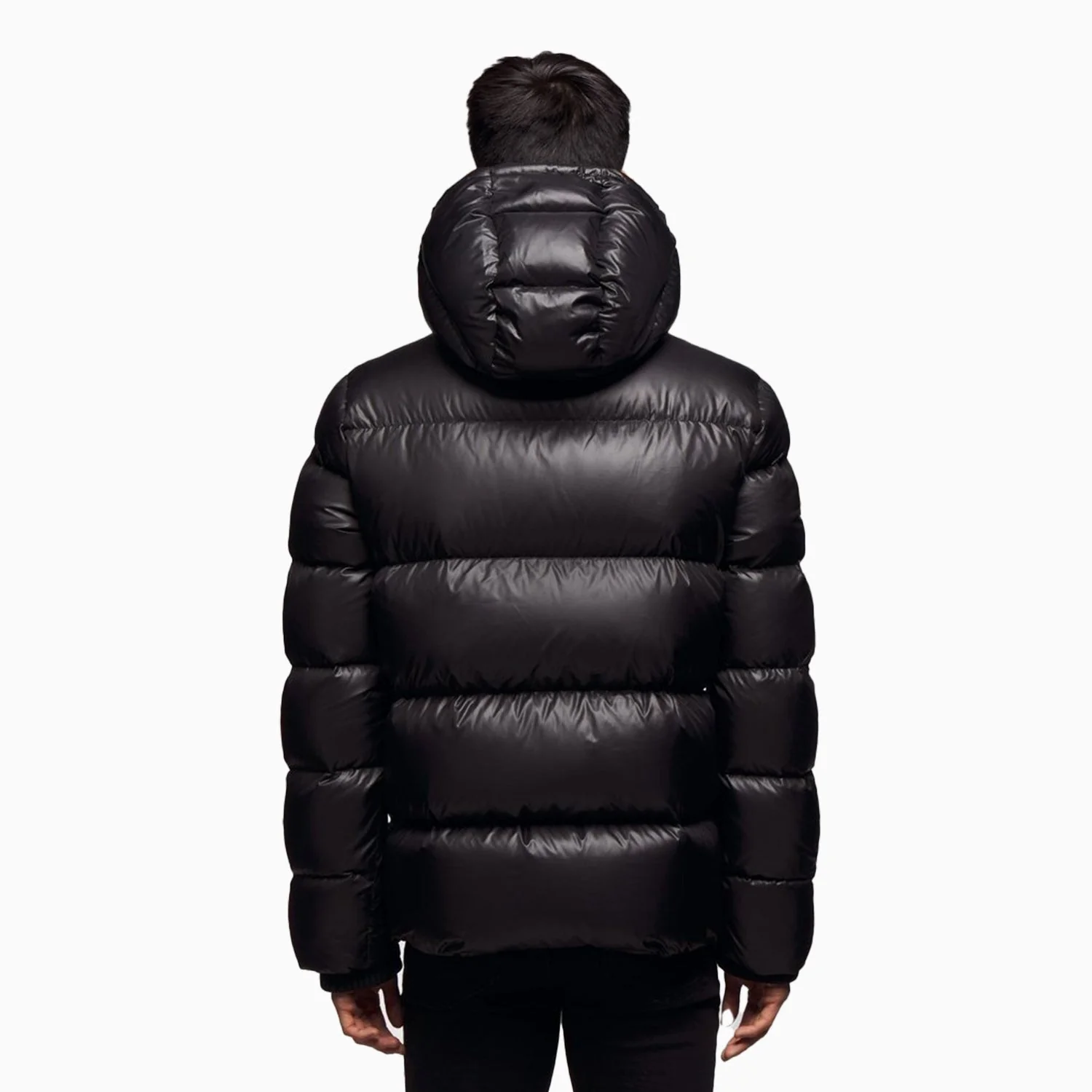 Men's Prime Slick Down Hooded Puffer Jacket - Image 2
