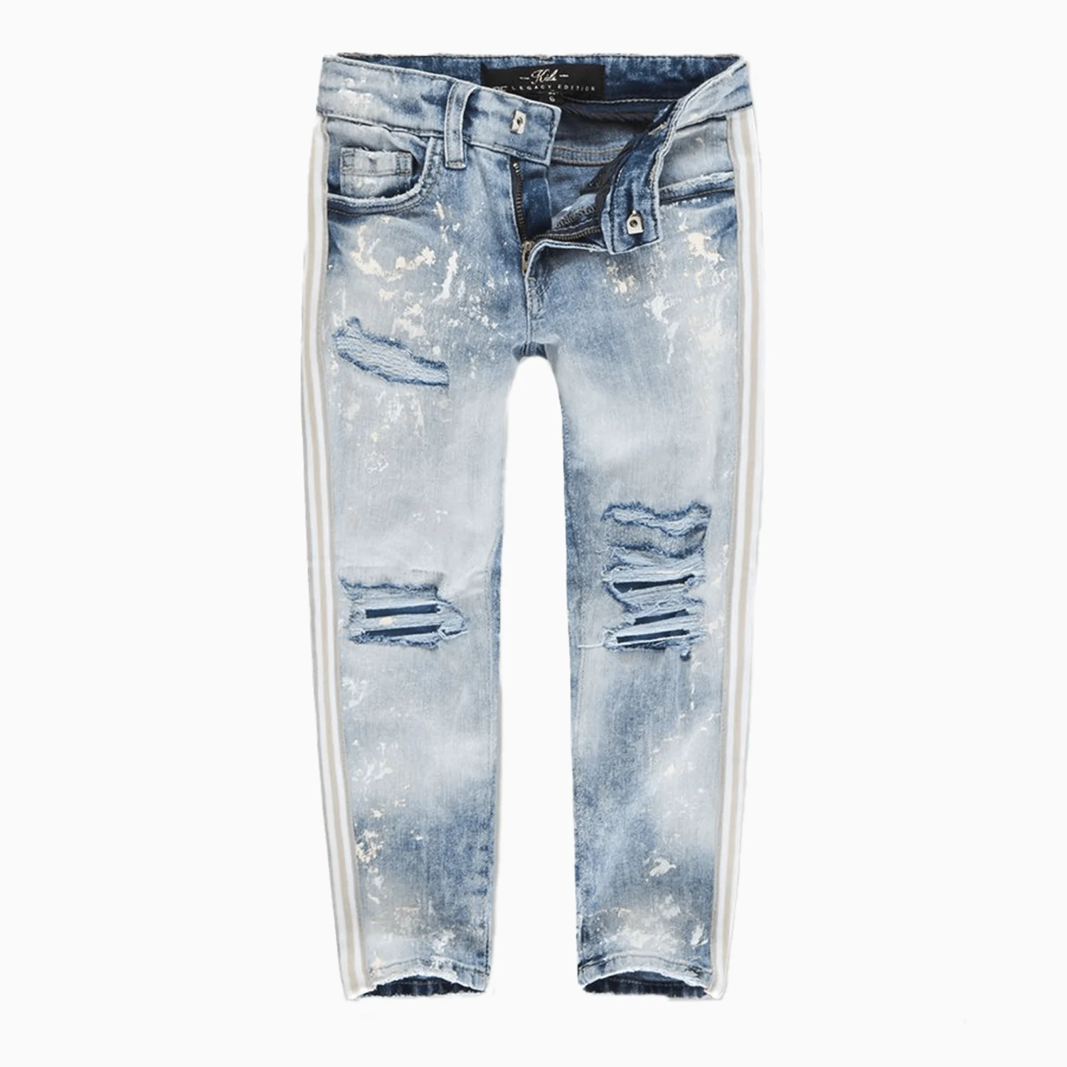Kid's Sparta Striped Denim Pant - Image 5