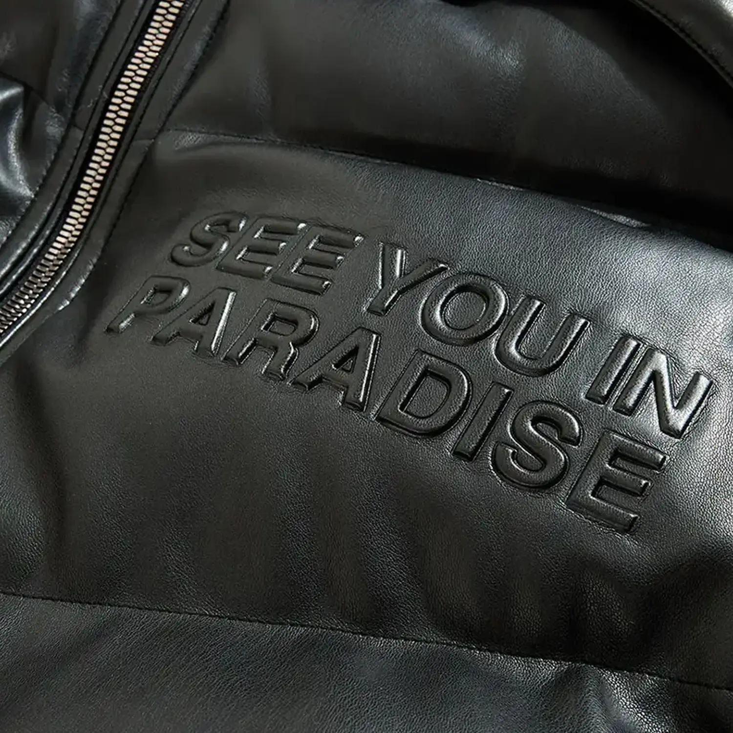 Kid's SYIP Pu Puffer With Emboss Jacket - Image 6