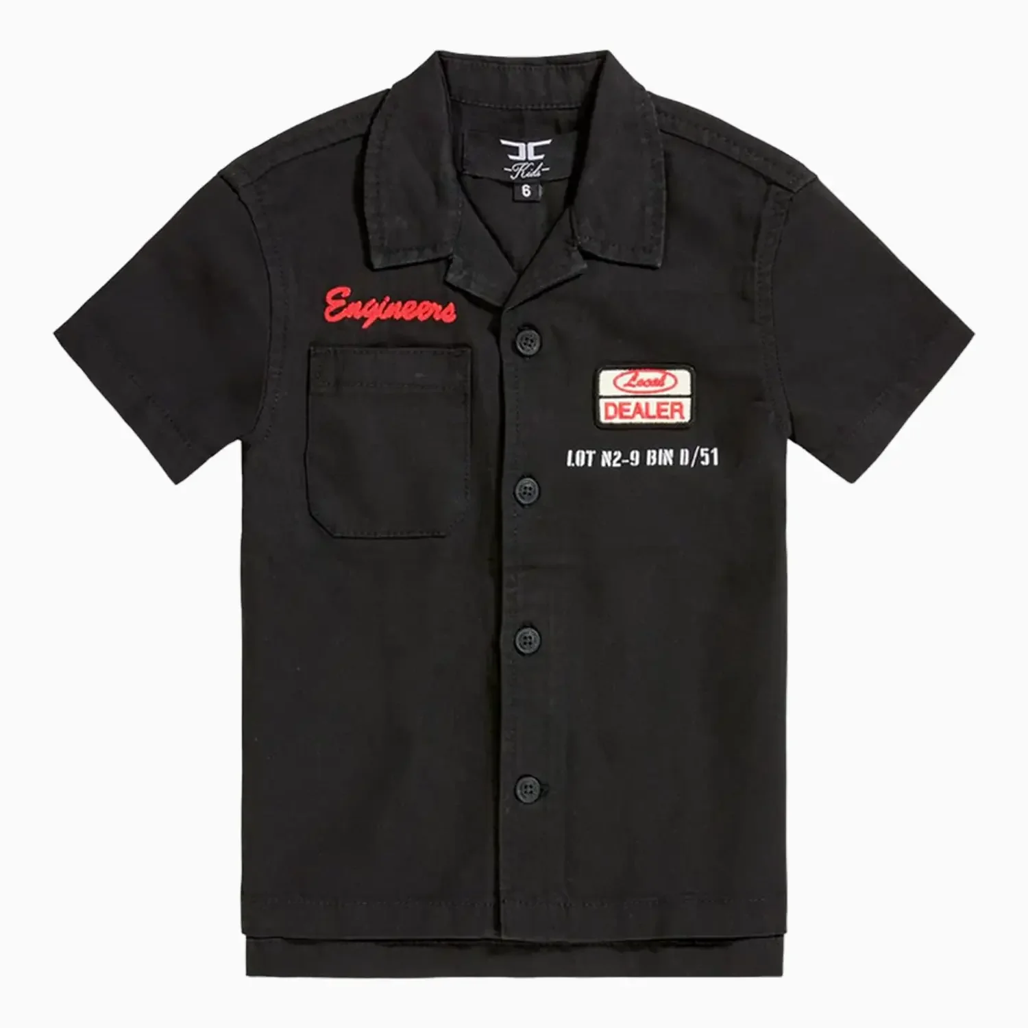 Kid's The Re-Up Mechanic Shirt and Shorts Outfit - Image 5