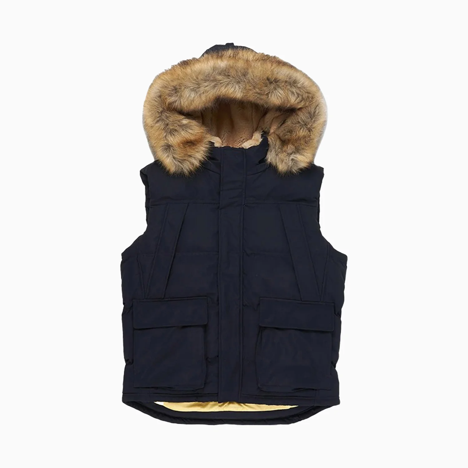 Men's Yukon Lined Hooded Puffer Vest - Image 2