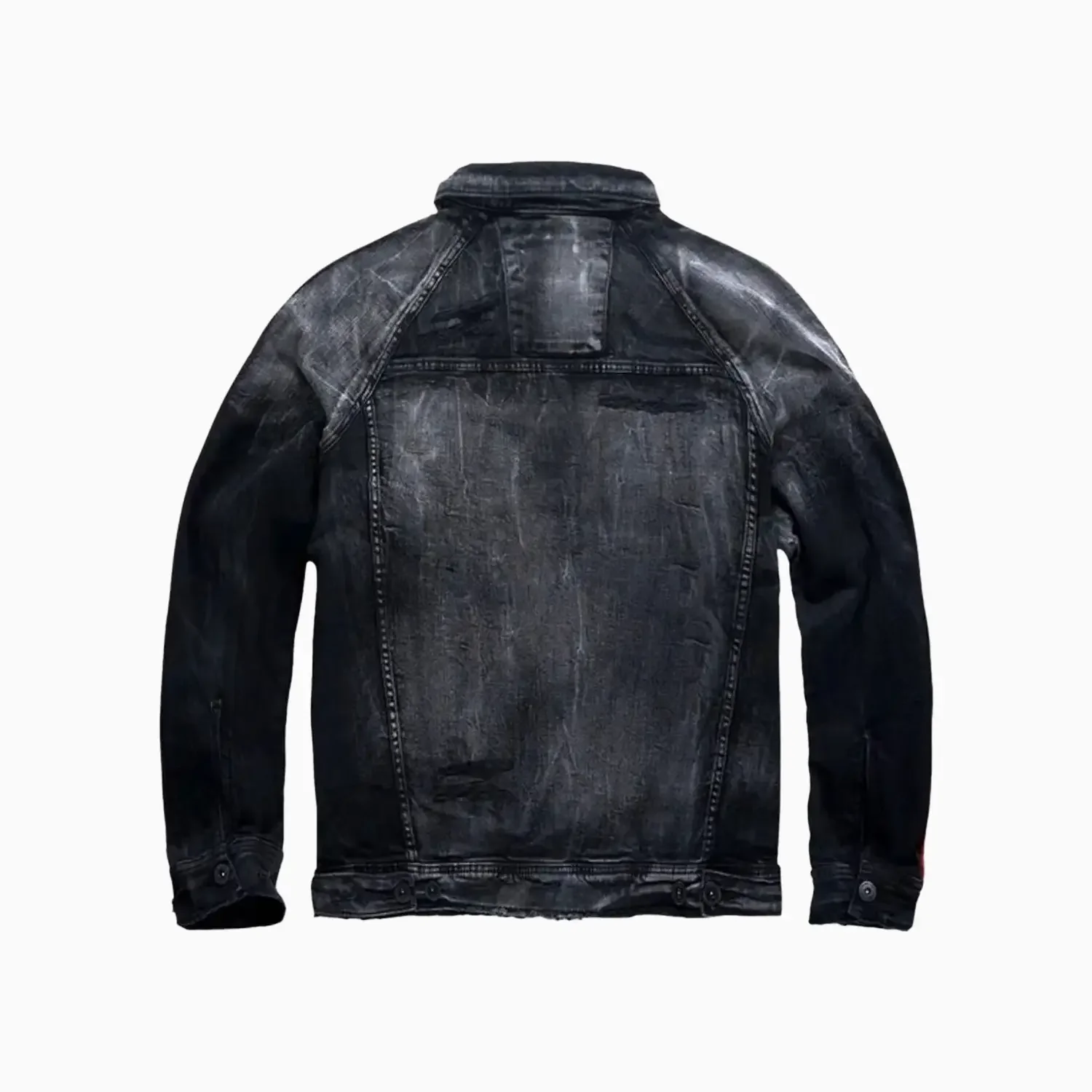 Men's Grand Prix Striped Denim Jacket - Image 2