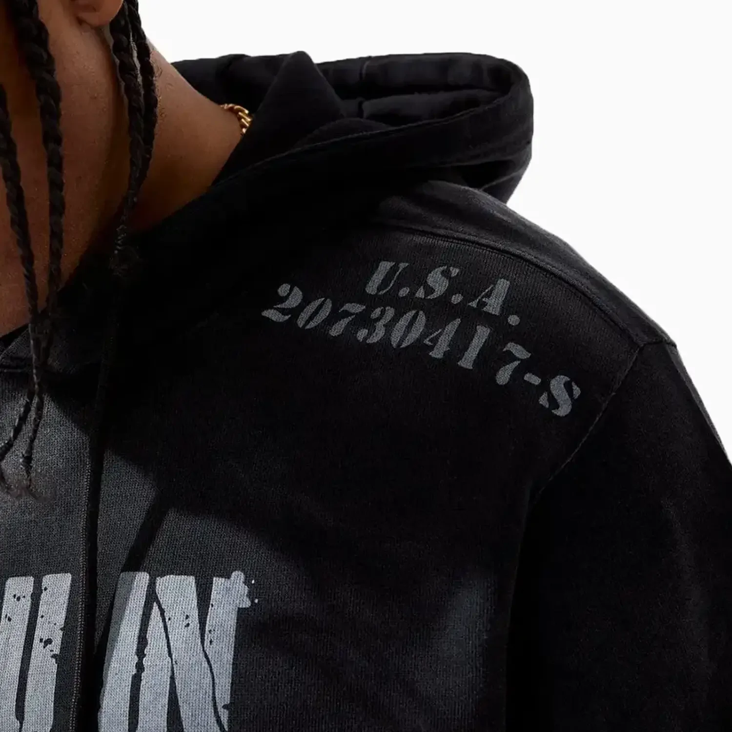 Men's Infantry Division Pull Over Hoodie - Image 5