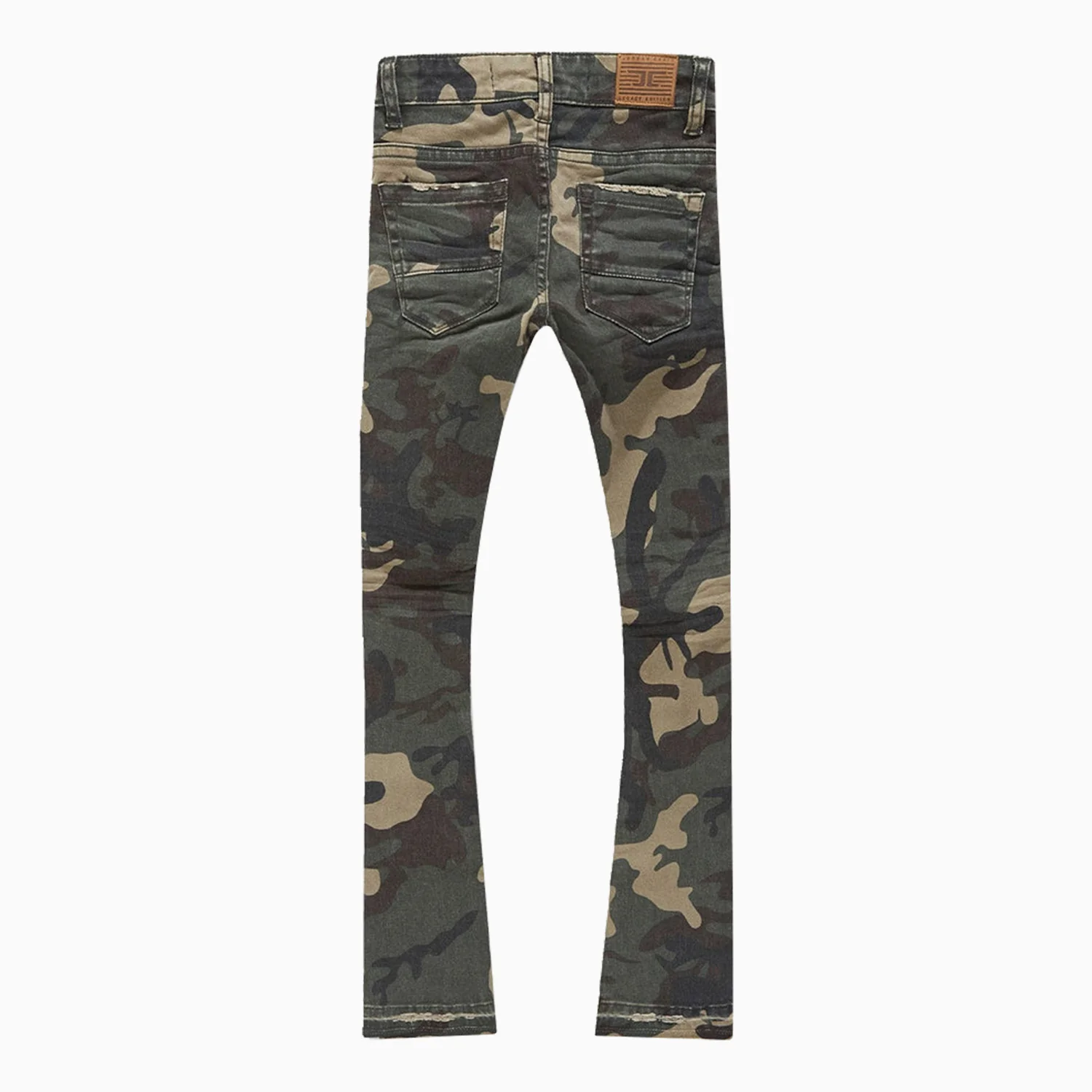 Men's Martin Stacked Fit Rip Repair Woodland Slim Denim Pant - Image 2