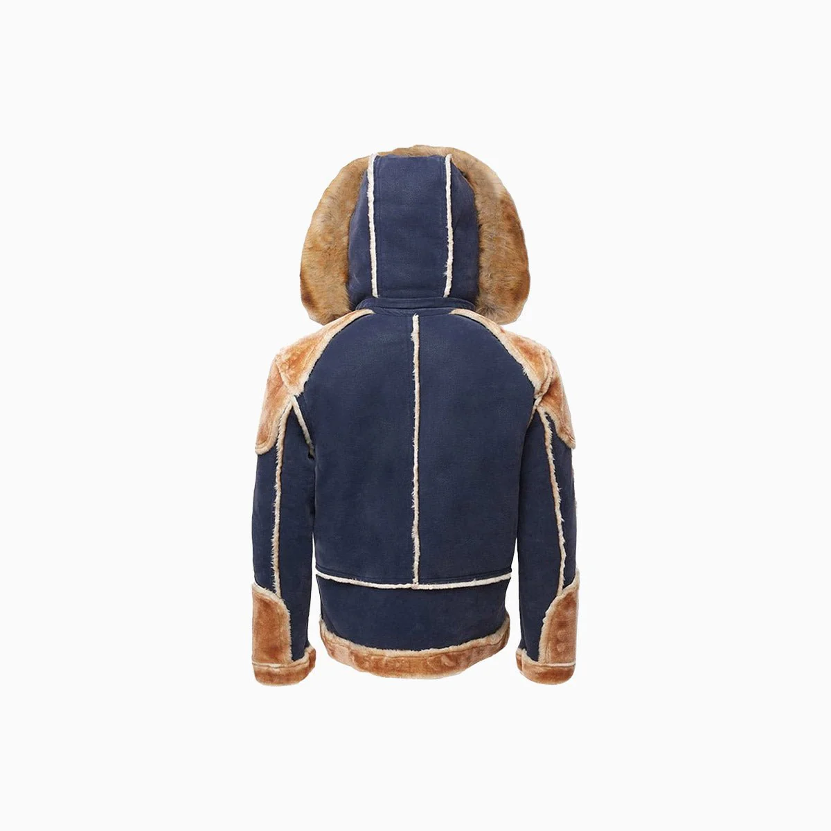 Men's El Jefe Shearling Moto Jacket - Image 6