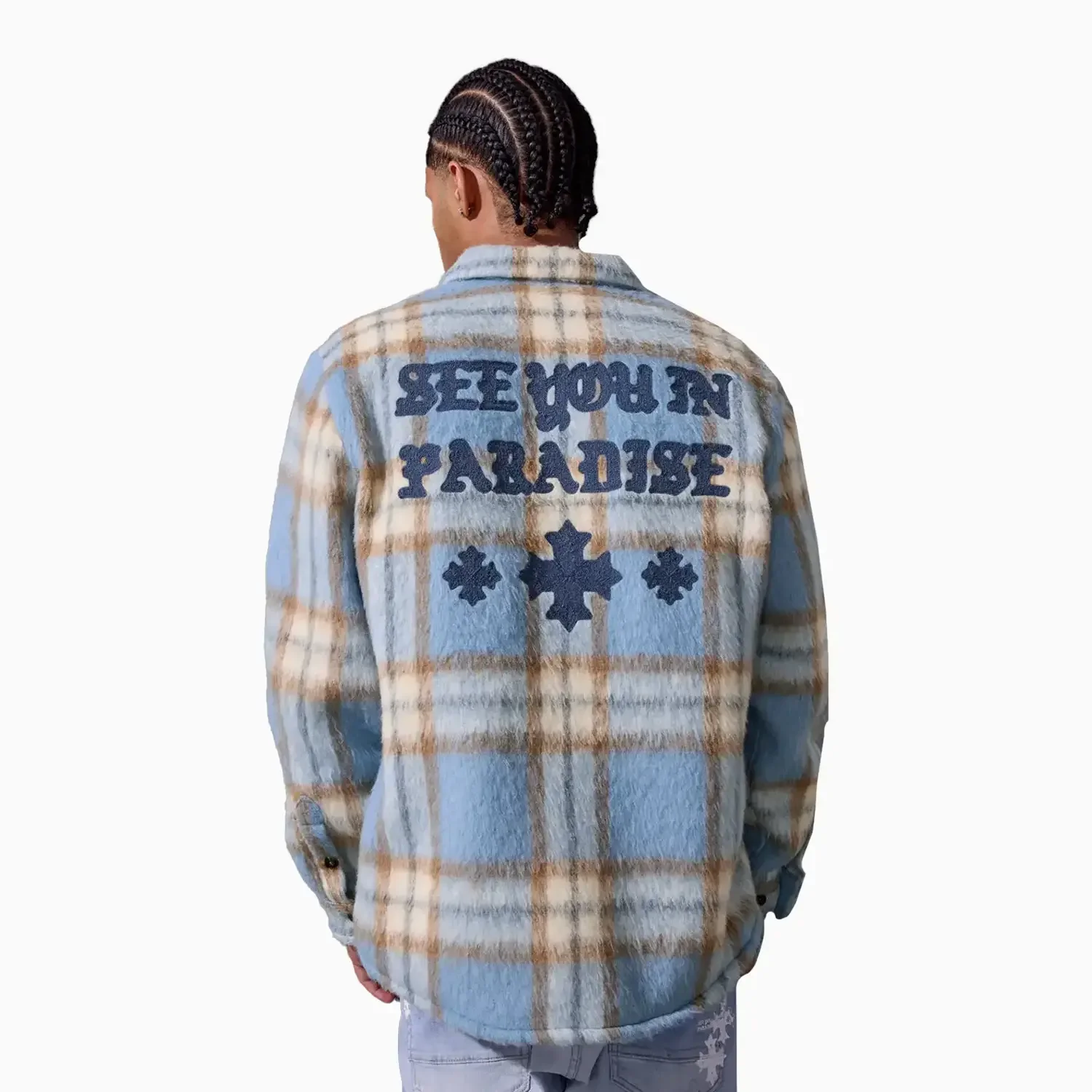 Men's Paradise Flannel Shacket Shirt - Image 2