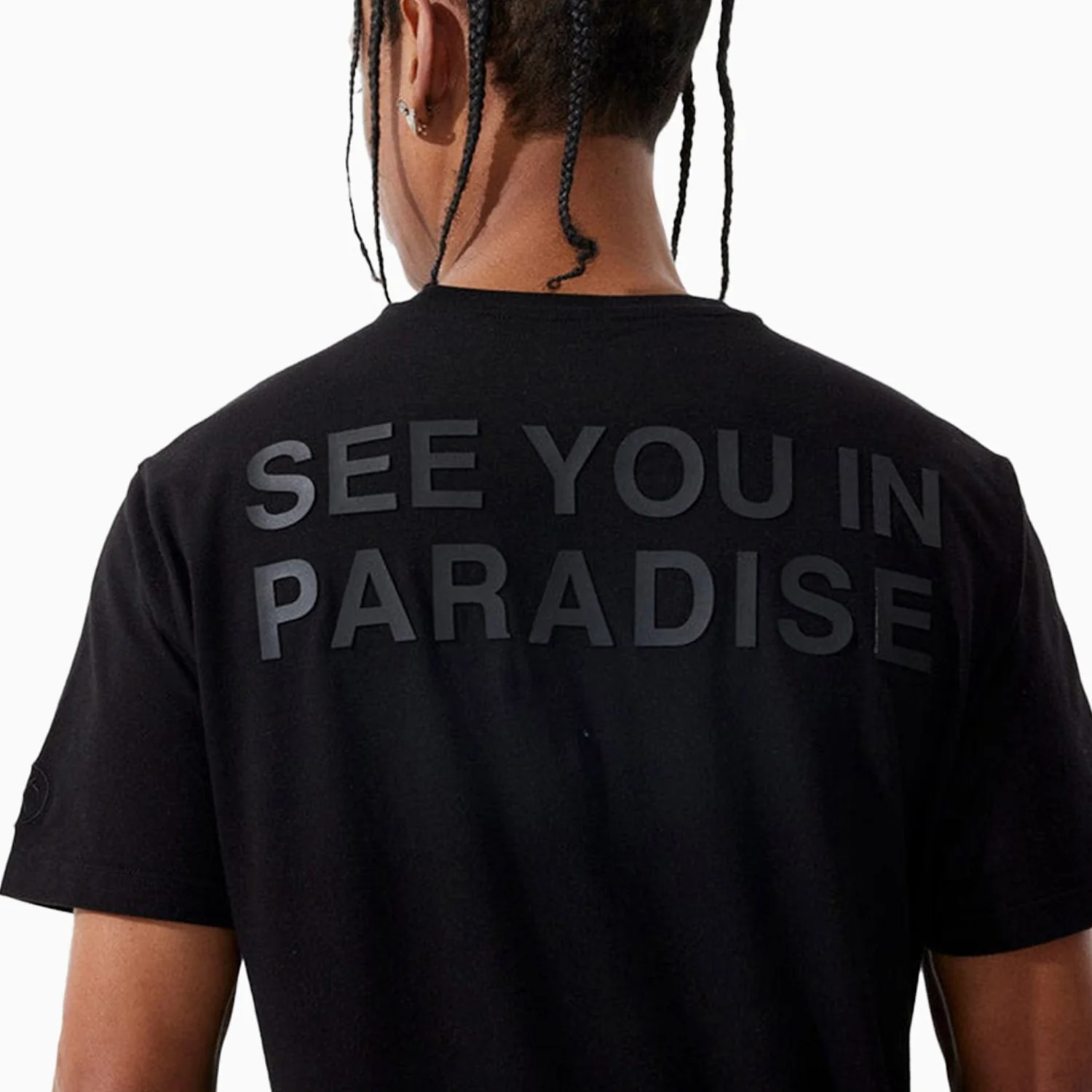 Men's Paradise Tonal T Shirt And Shorts Outfit - Image 8