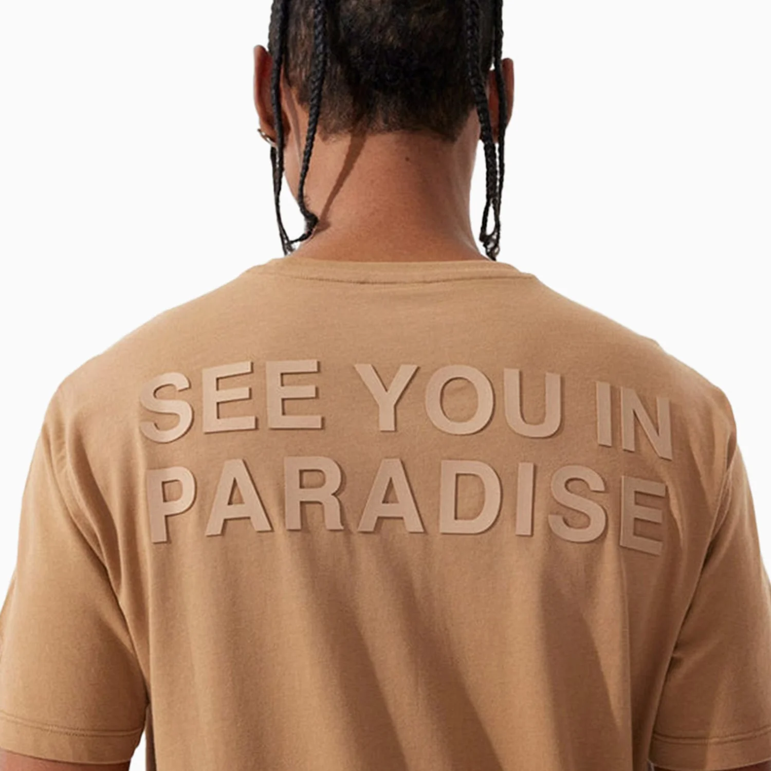 Men's Paradise Tonal T Shirt And Shorts Outfit - Image 4