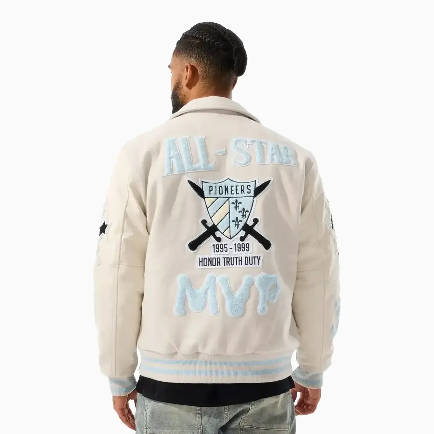 Men's Pioneers Varsity Jacket - Image 2