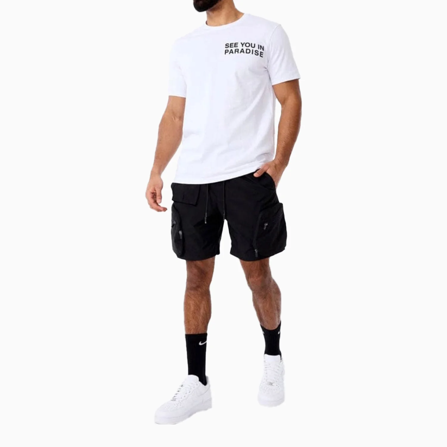 Men's Retro Altitude Cargo Shorts - Image 2