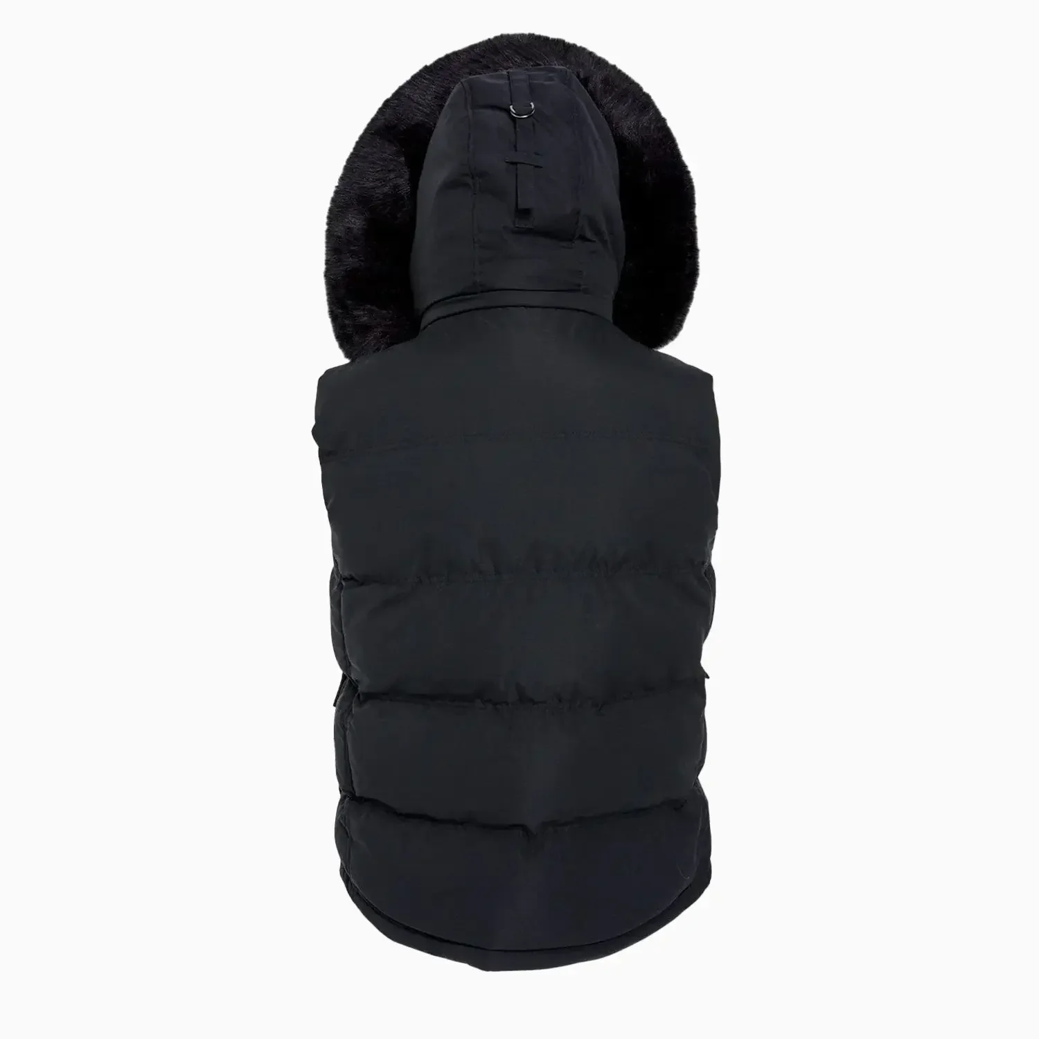 Men's Yukon Fur Lined Puffer Vest - Image 7