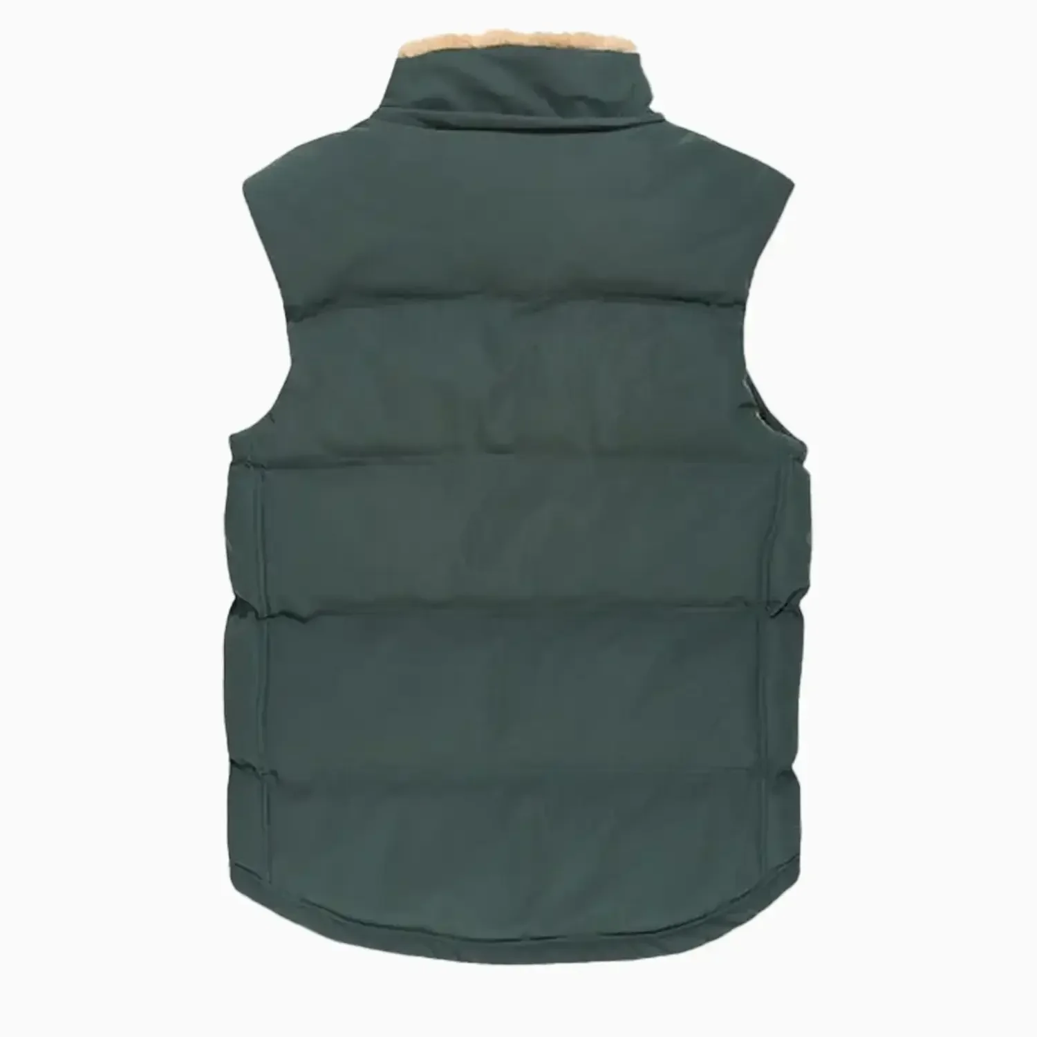 Men's Yukon Fur Lined Puffer Vest - Image 5