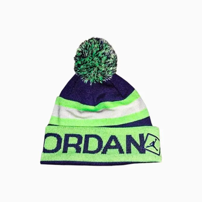 Jordan Go 2 3 Pom Beanie Hat - Image 4