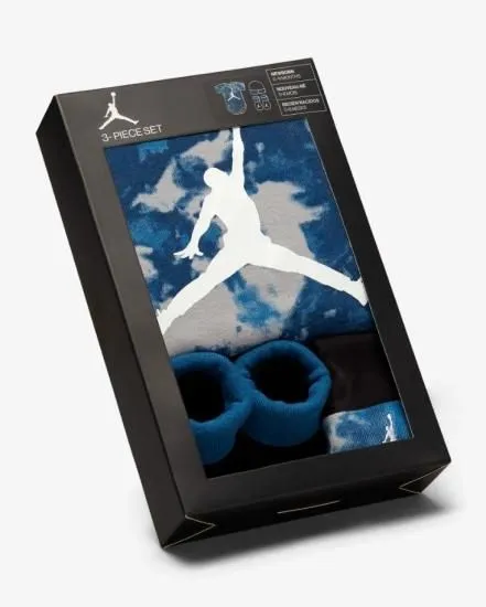 Kid's 3-piece Jumpman Layette Set Outfit - Image 3