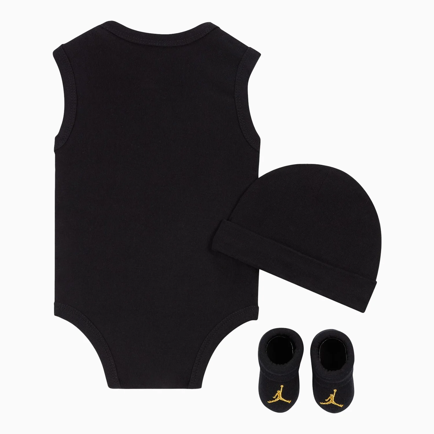 Kid's Jumpman 23 Jersey Bodysuit Beanie 3 Set Outfit - Image 2