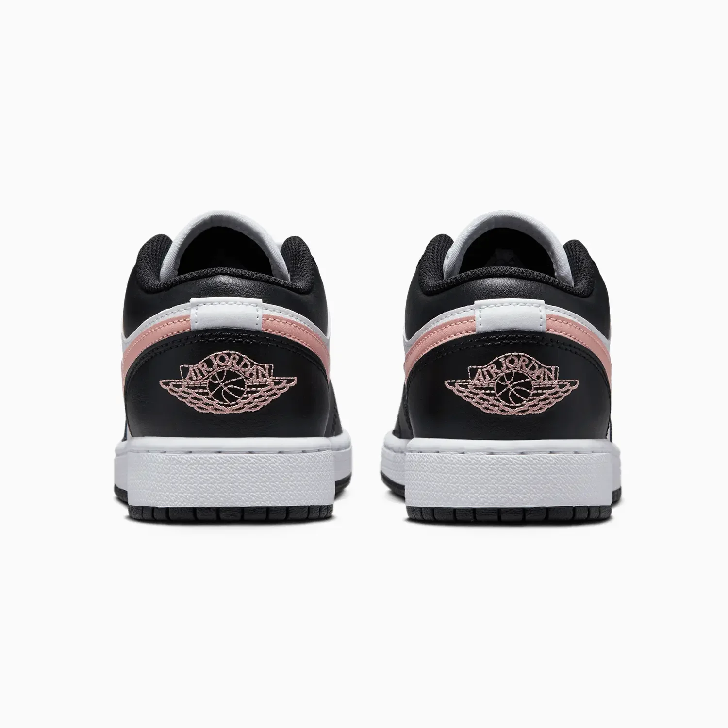Kid's Air Jordan 1 Low "Black Rust Pink" Grade School - Image 6
