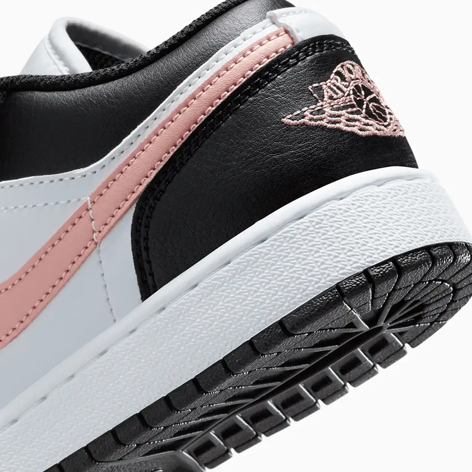 Kid's Air Jordan 1 Low "Black Rust Pink" Grade School - Image 8