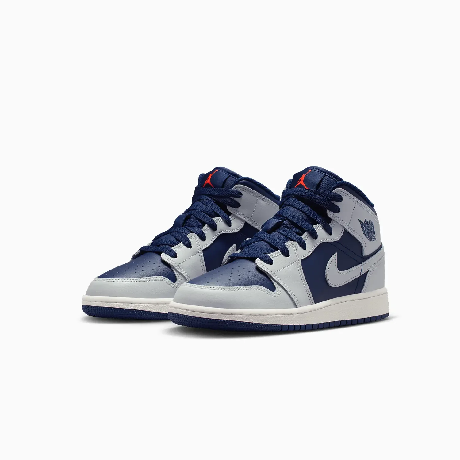 Kid's Air Jordan 1 Mid "Blue Void" Grade School - Image 2