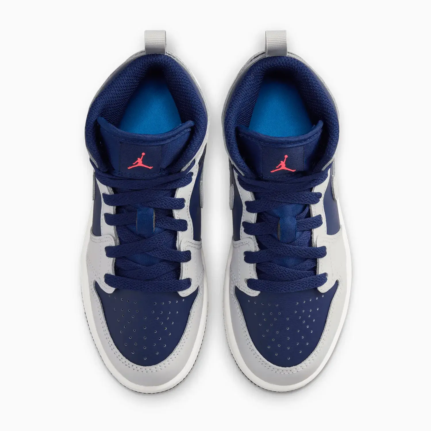 Kid's Air Jordan 1 Mid "Blue Void" Pre School - Image 5