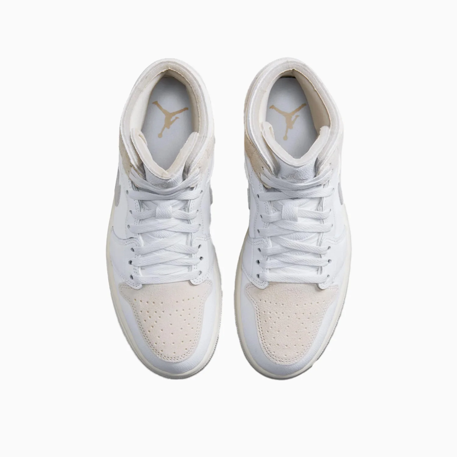 Kid's Air Jordan 1 Mid SE Craft "Lt Orewood" Grade School - Image 5