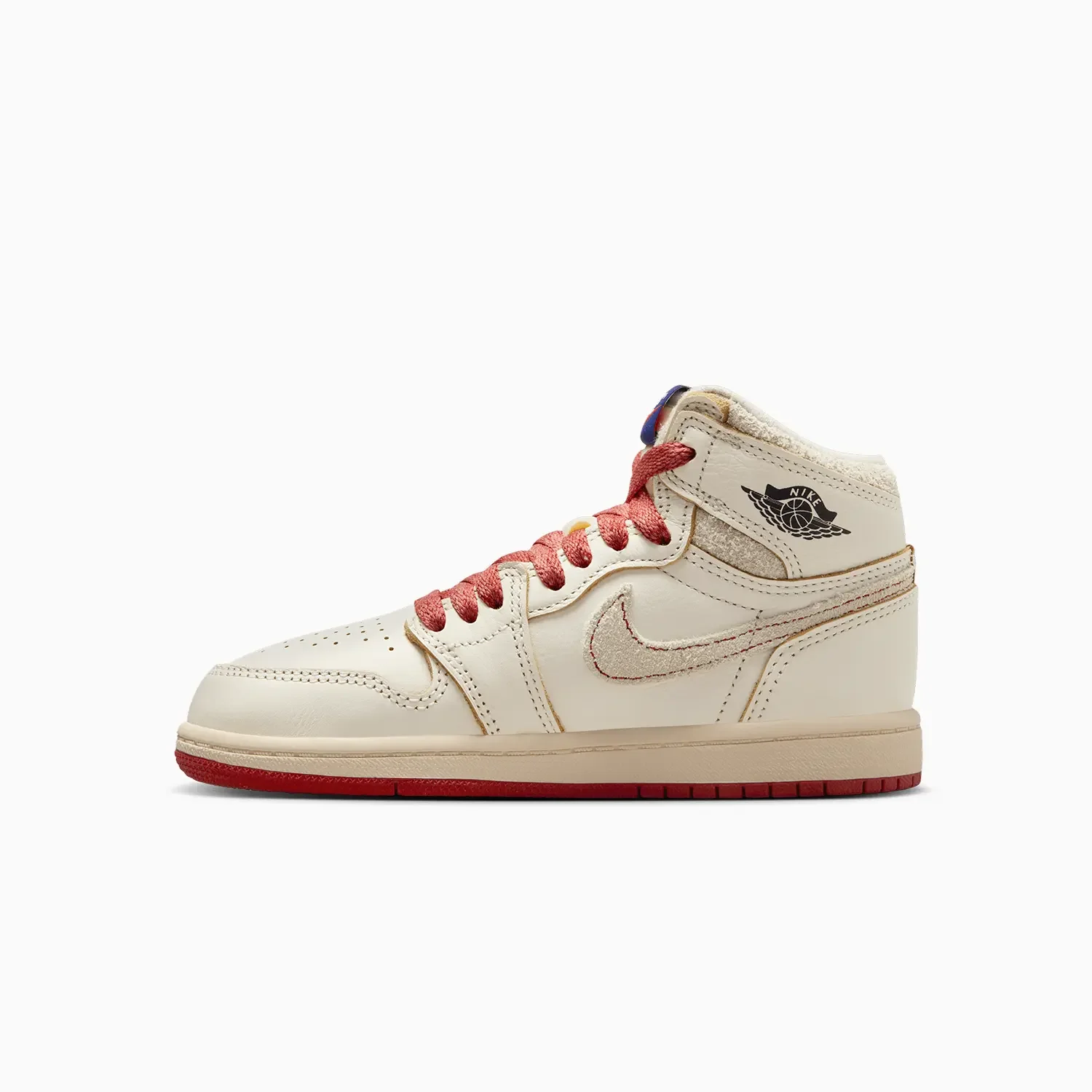 Kid's Air Jordan 1 Retro High OG "Rare Air Sail Cinnabar" Pre School - Image 3