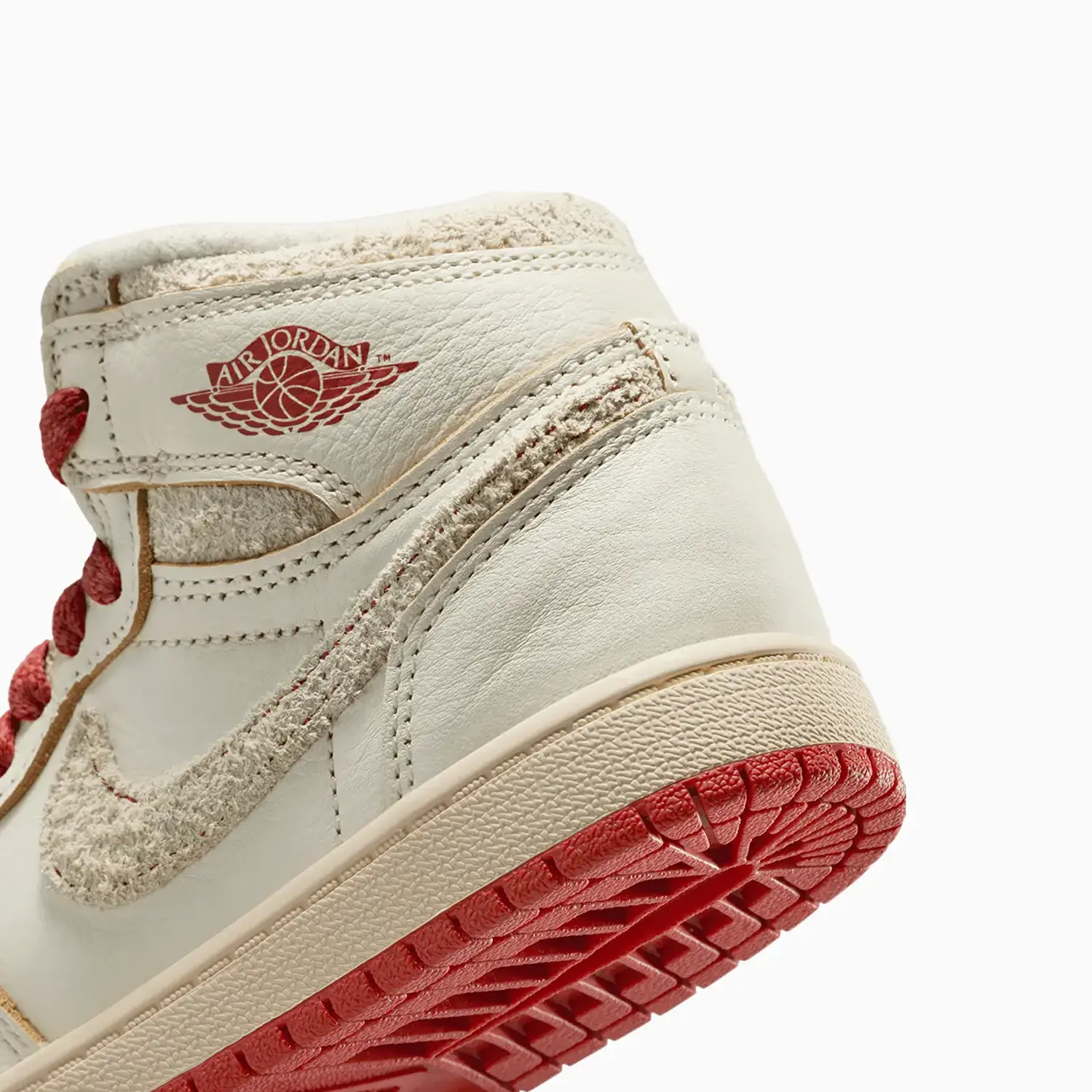 Kid's Air Jordan 1 Retro High OG "Rare Air Sail Cinnabar" Pre School - Image 8