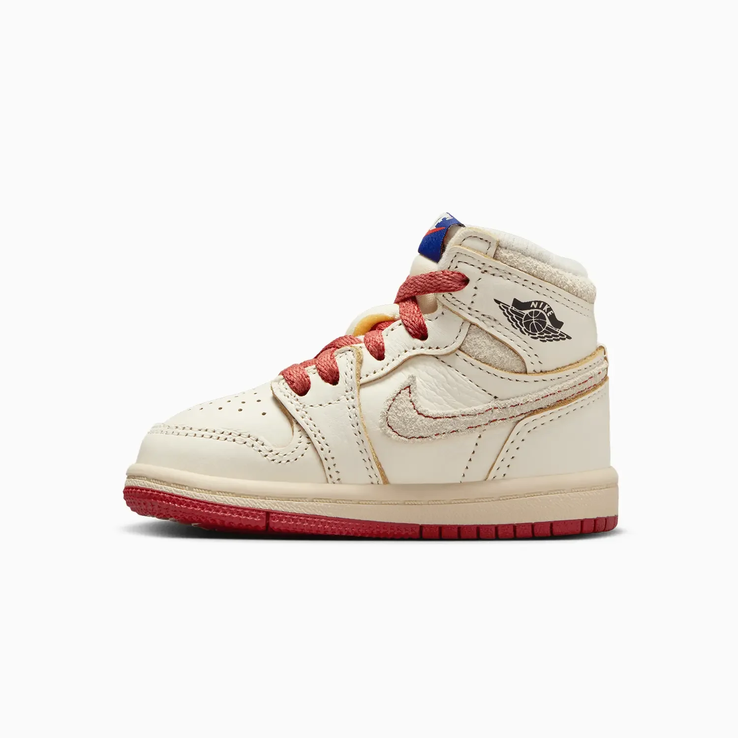 Kid's Air Jordan 1 Retro High OG "Rare Air Sail Cinnabar" Toddlers - Image 4
