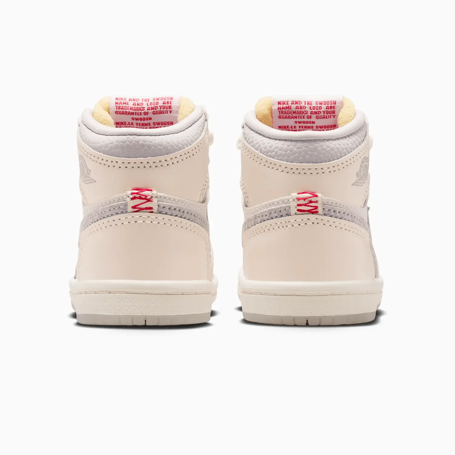 Kid's Air Jordan 1 Retro High OG "Sail University Red" Toddlers - Image 6
