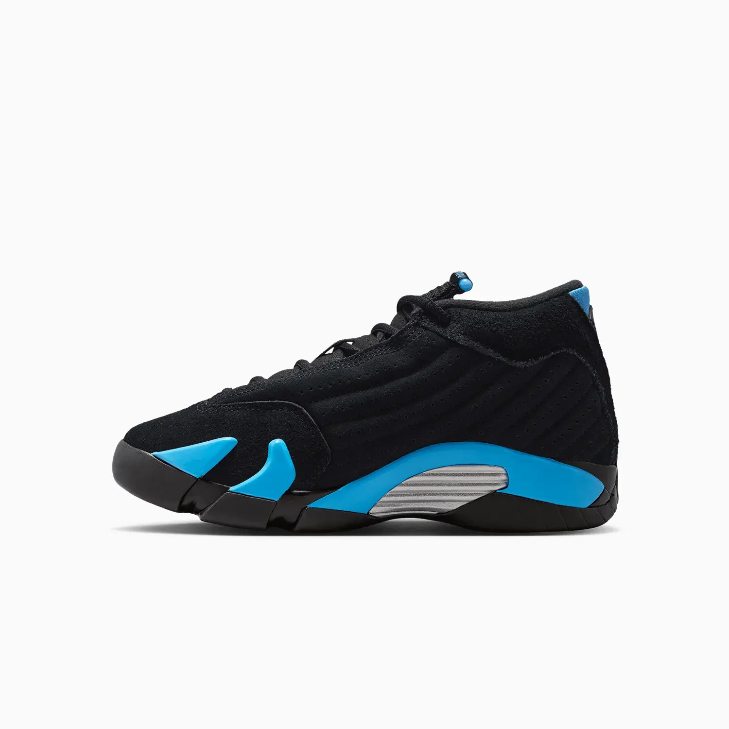 Kid's Air Jordan 14 Retro "Black University Blue" Grade School - Image 3