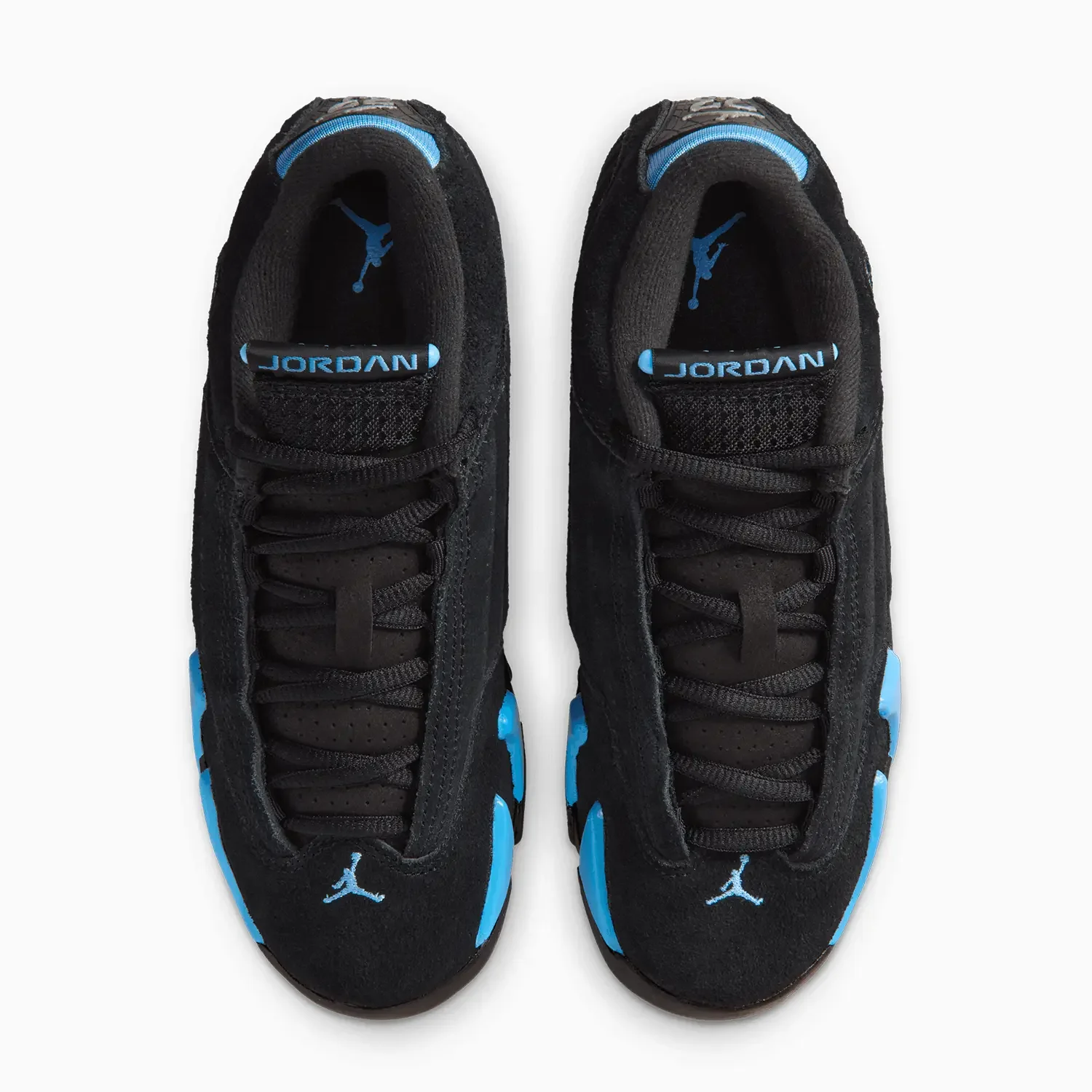 Kid's Air Jordan 14 Retro "Black University Blue" Grade School - Image 5