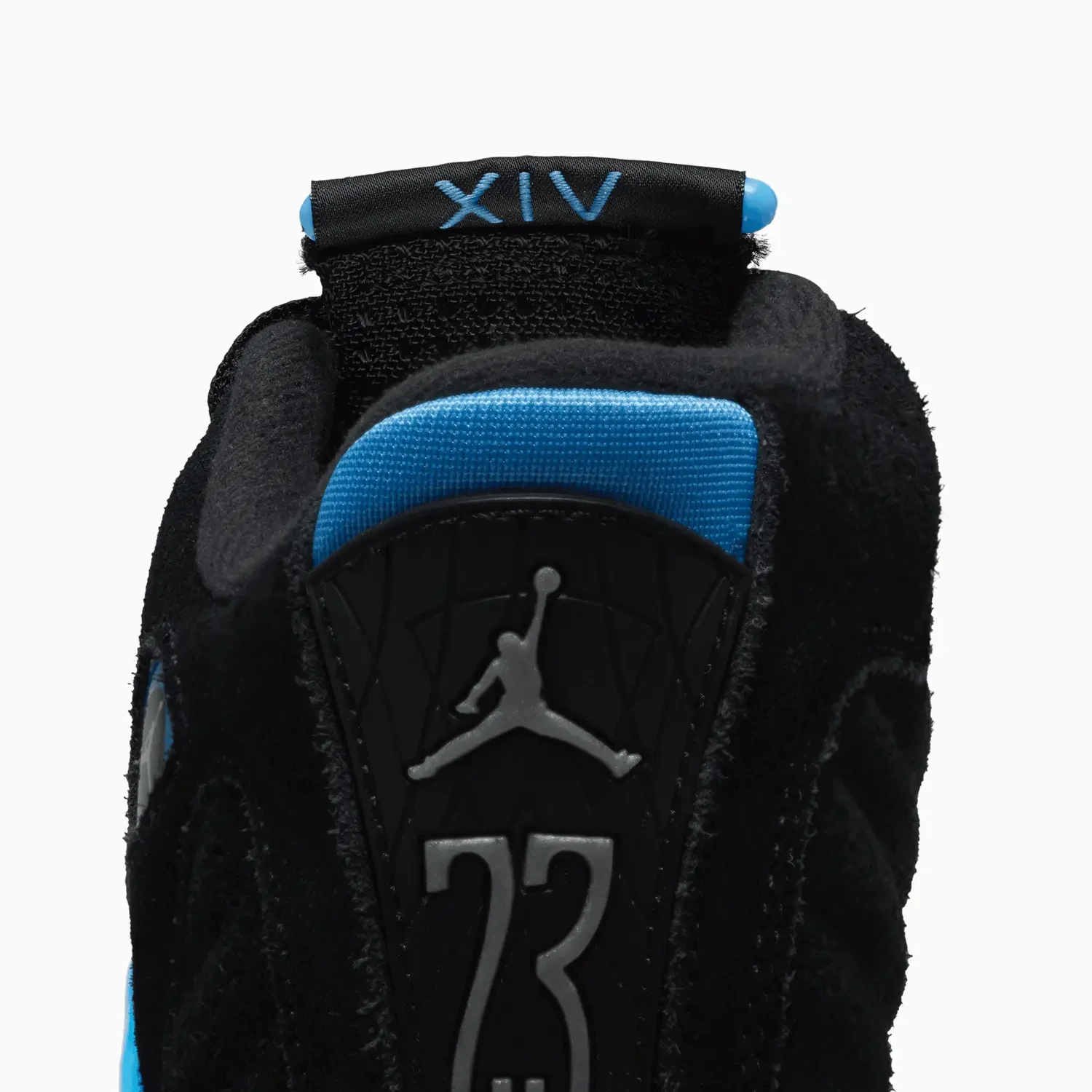 Kid's Air Jordan 14 Retro "Black University Blue" Grade School - Image 8