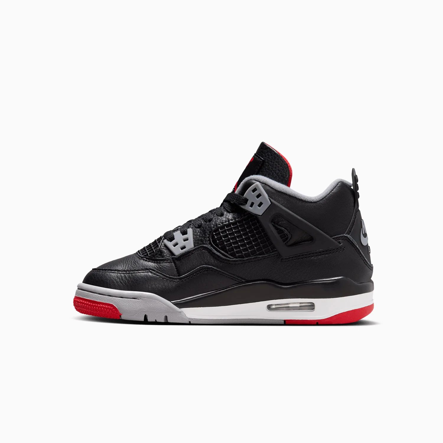 Kid's Air Jordan 4 Retro "Bred Reimagined" Grade School - Image 3