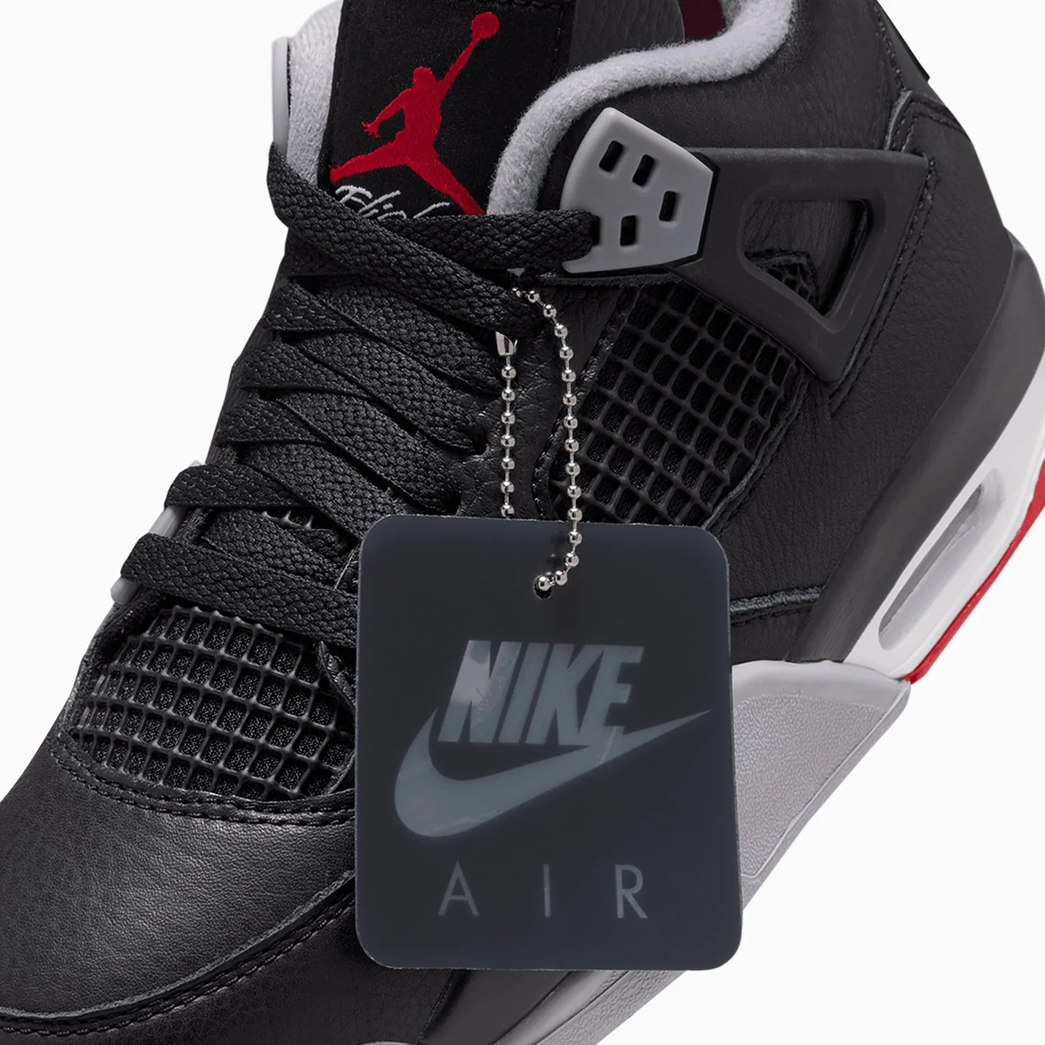 Kid's Air Jordan 4 Retro "Bred Reimagined" Grade School - Image 9