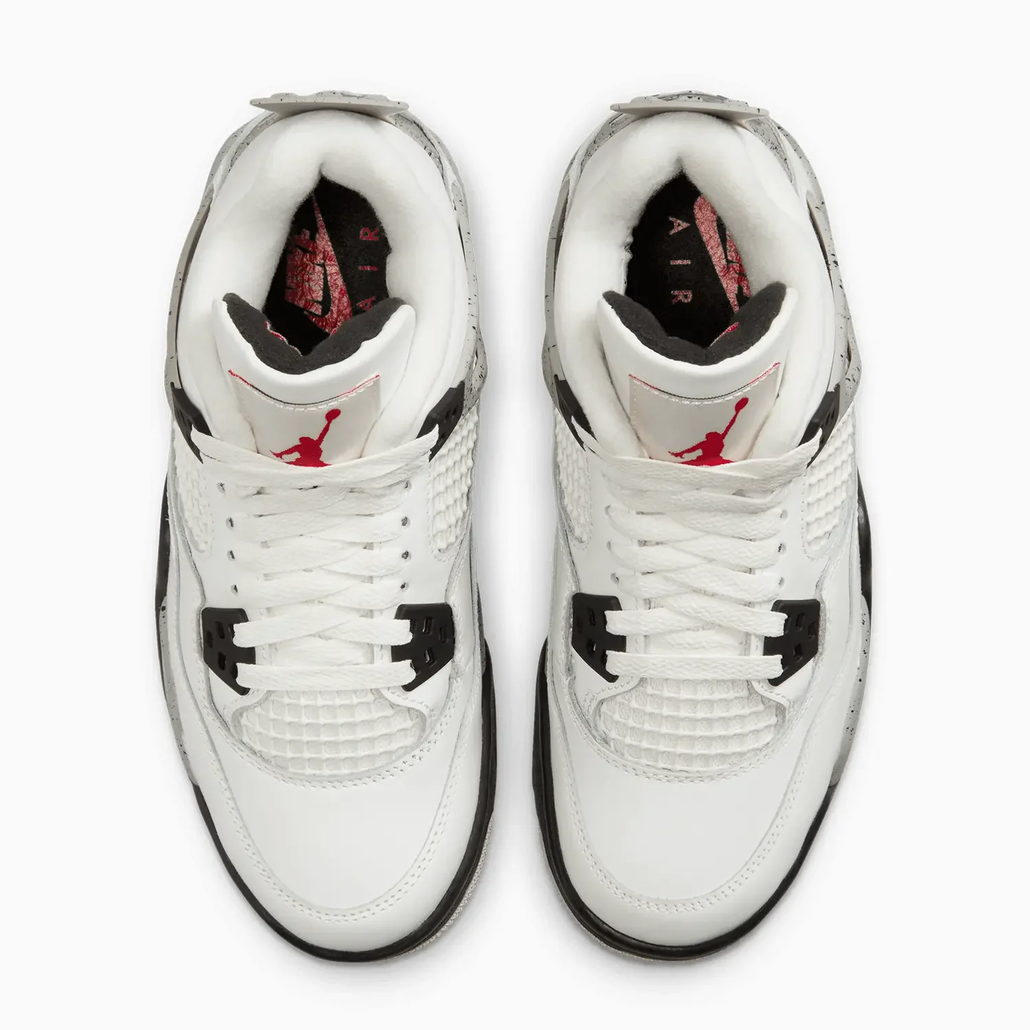 Kid's Air Jordan 4 Retro OG "White Cement" Grade School - Image 5