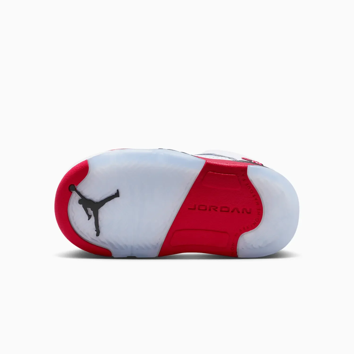 Kid's Air Jordan 5 Retro OG "Fire Red Black Tongue" Toddlers - Image 3
