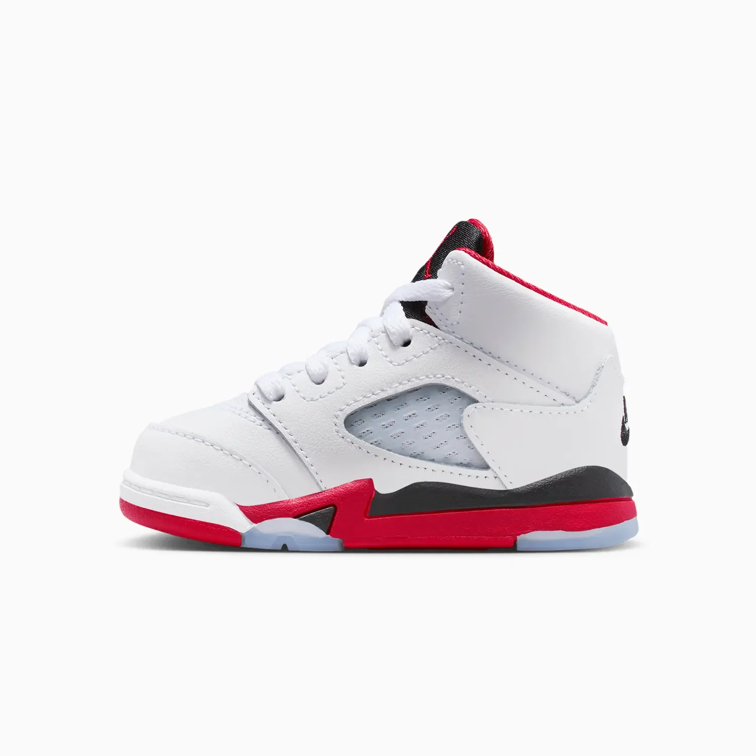 Kid's Air Jordan 5 Retro OG "Fire Red Black Tongue" Toddlers - Image 4