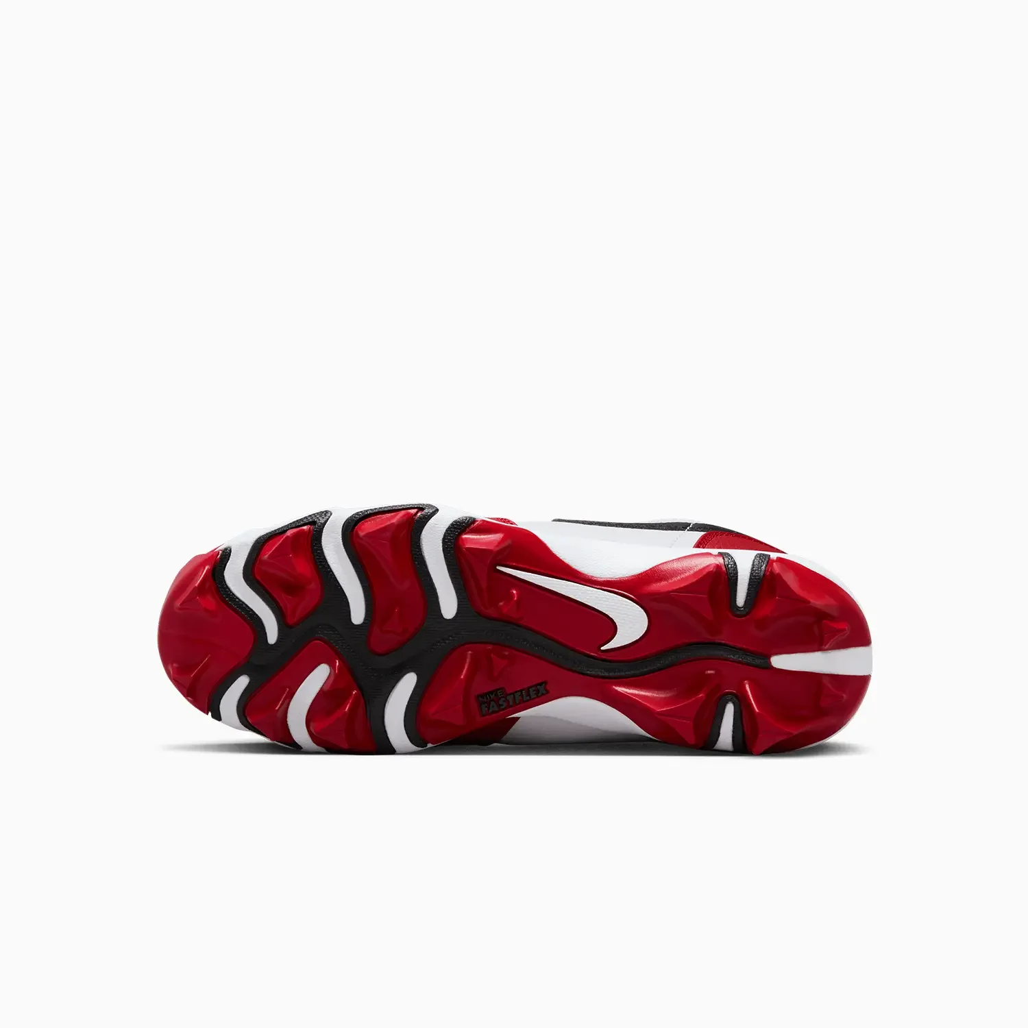 Kid's Jordan 1 Low Cleats "Chicago" Grade School - Image 4
