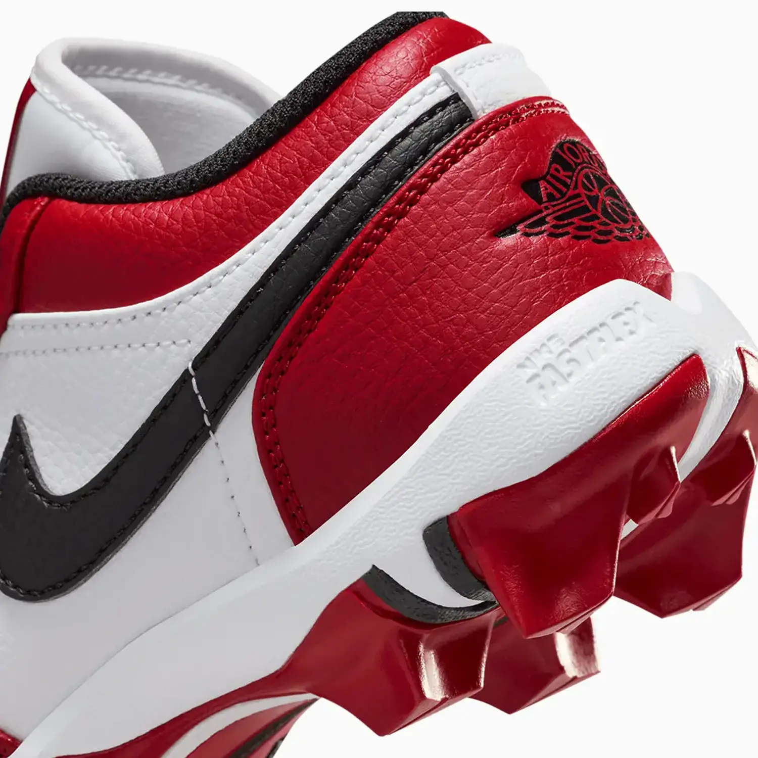 Kid's Jordan 1 Low Cleats "Chicago" Grade School - Image 6