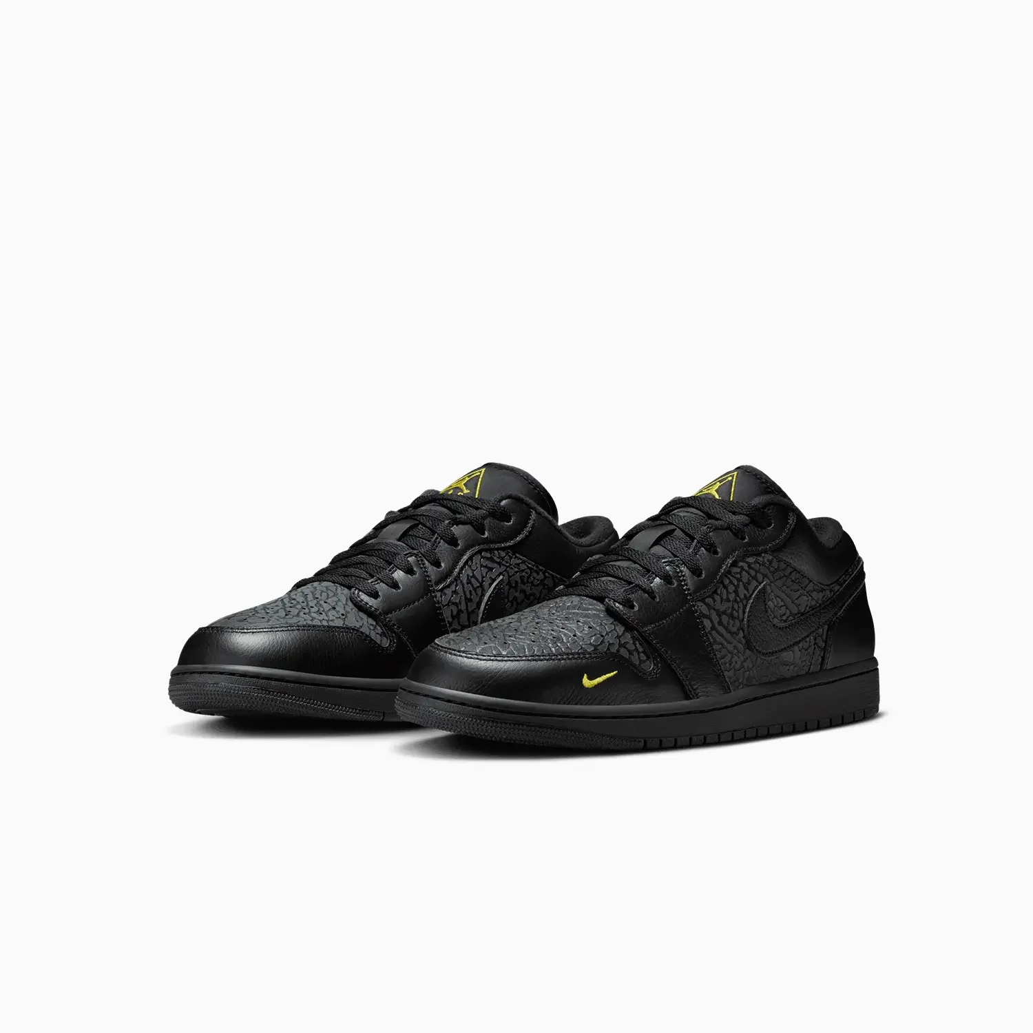 Men's Air Jordan 1 Low SE "Black Elephant Print" - Image 2