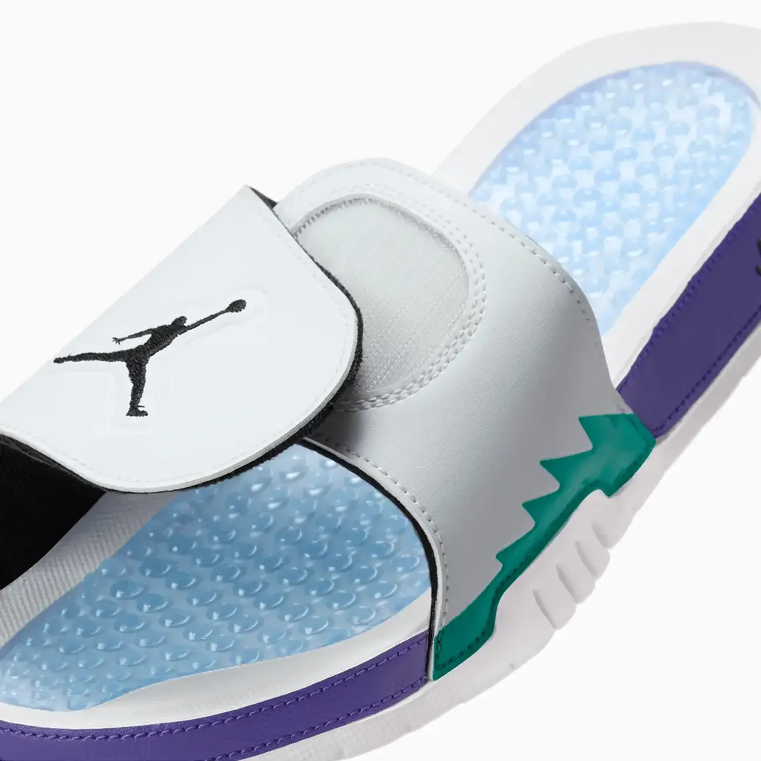 Men's Jordan Hydro 5 Retro "Grape" Slides - Image 6