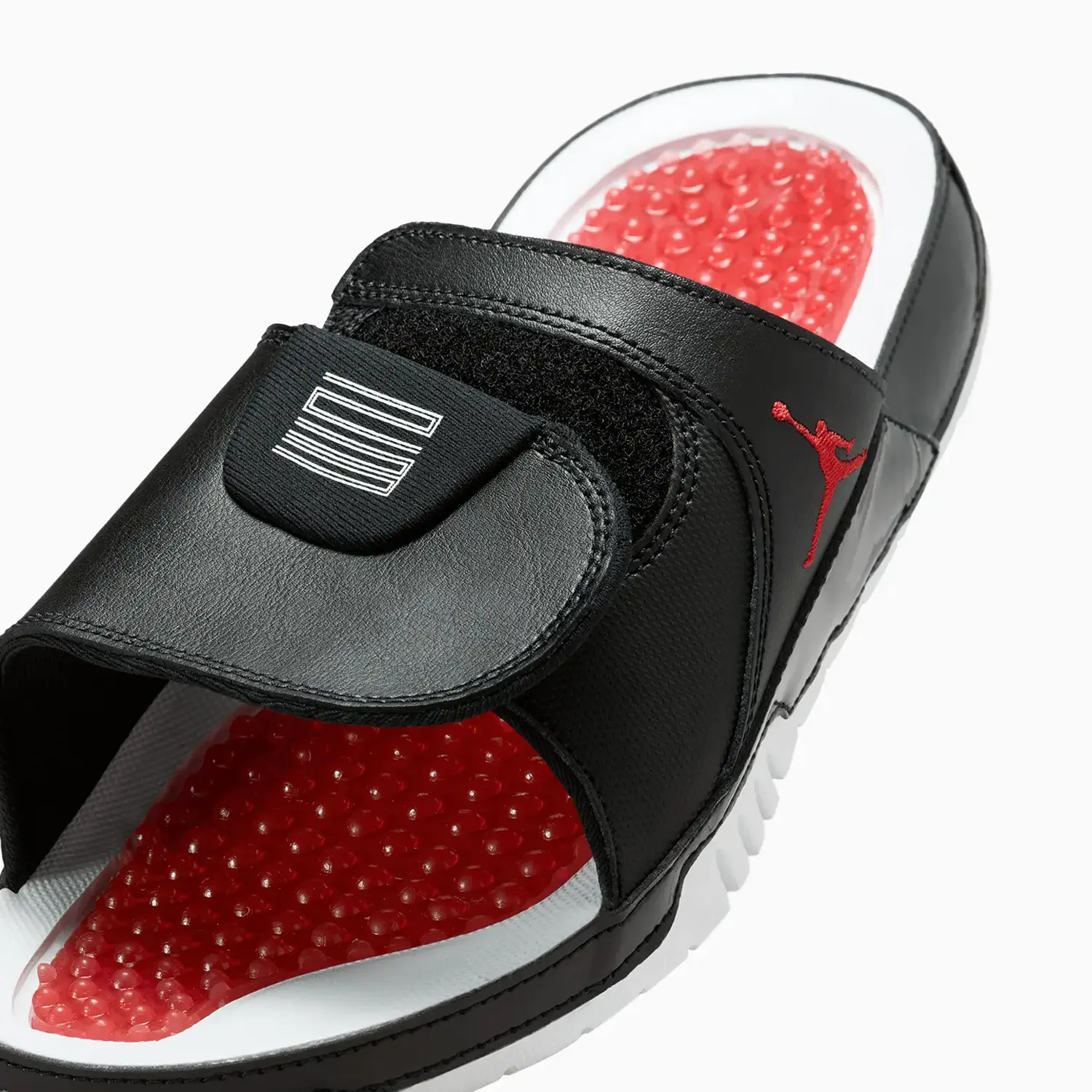 Men's Jordan Hydro XI "Bred" Slide - Image 7