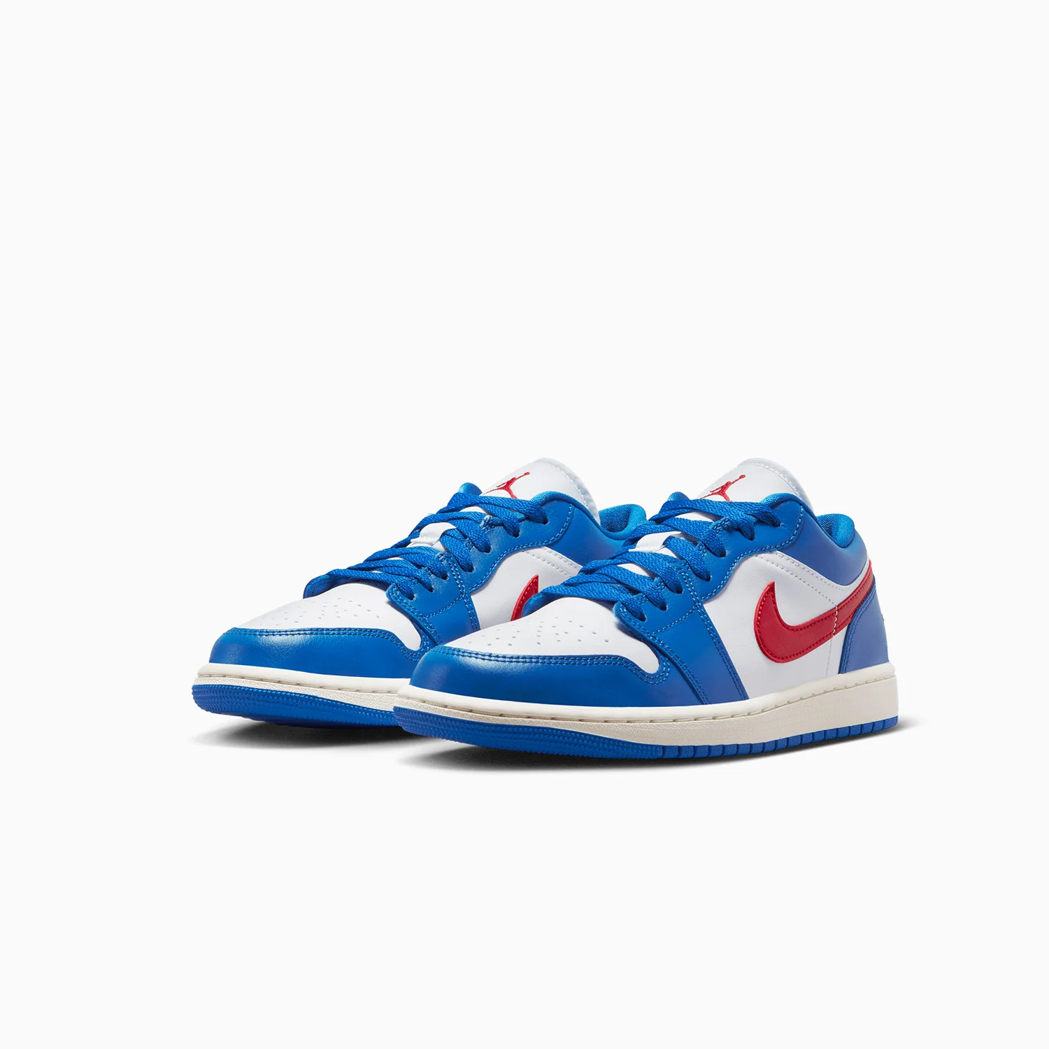 Women's Air Jordan 1 Low "Sport Blue Gym Red" - Image 2
