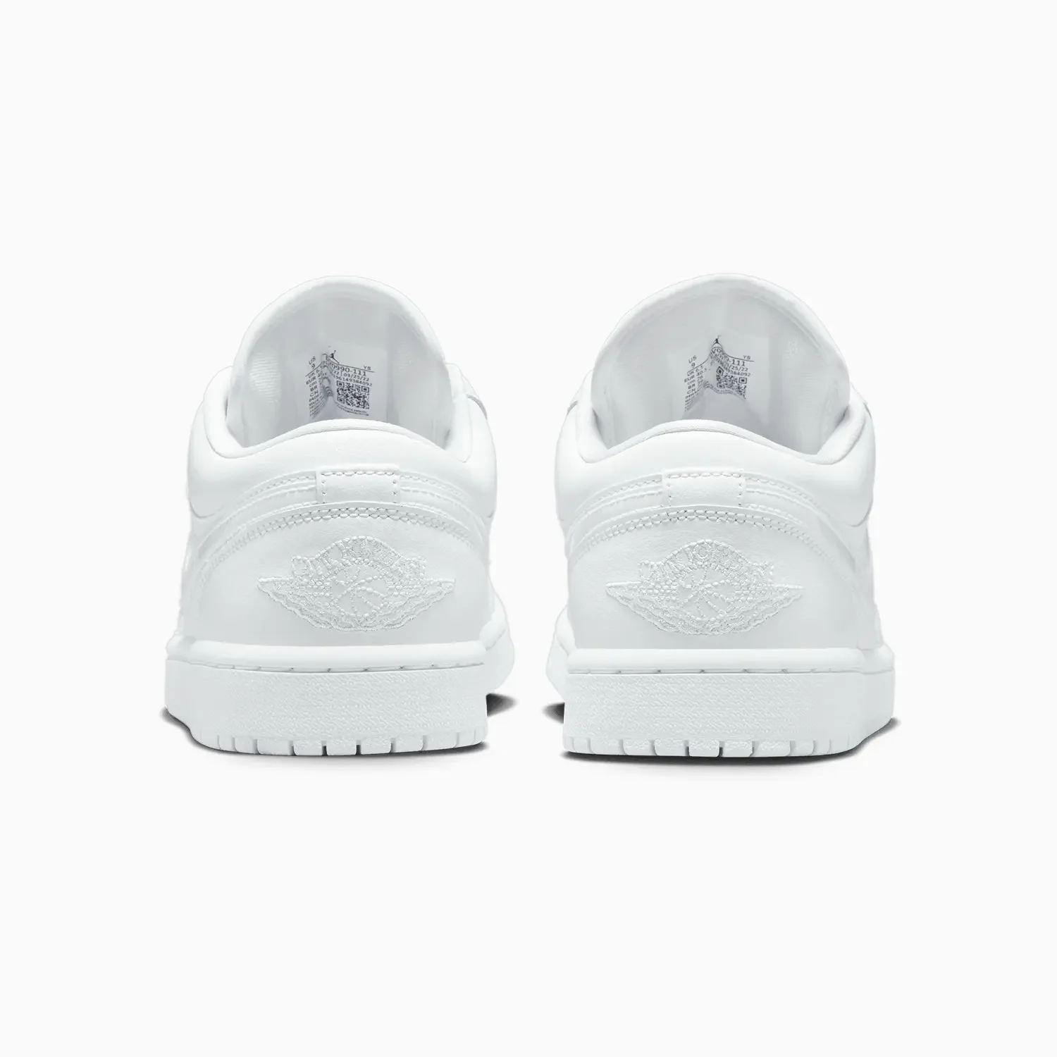 Women's Air Jordan 1 Low "Triple White" - Image 6
