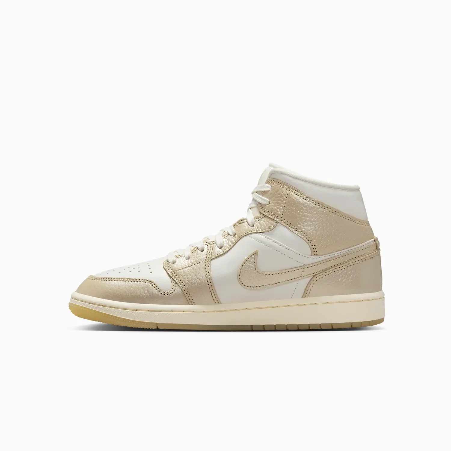 Women's Air Jordan 1 Mid SE "Metallic Team Gold" - Image 4