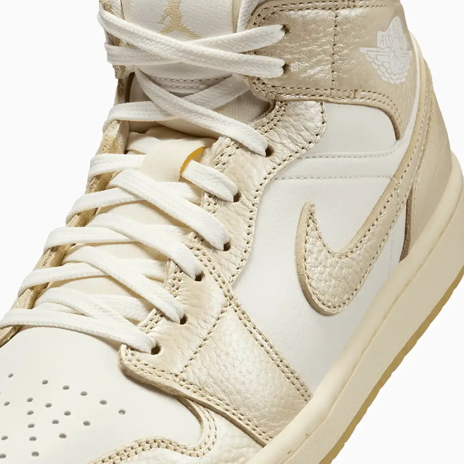 Women's Air Jordan 1 Mid SE "Metallic Team Gold" - Image 7