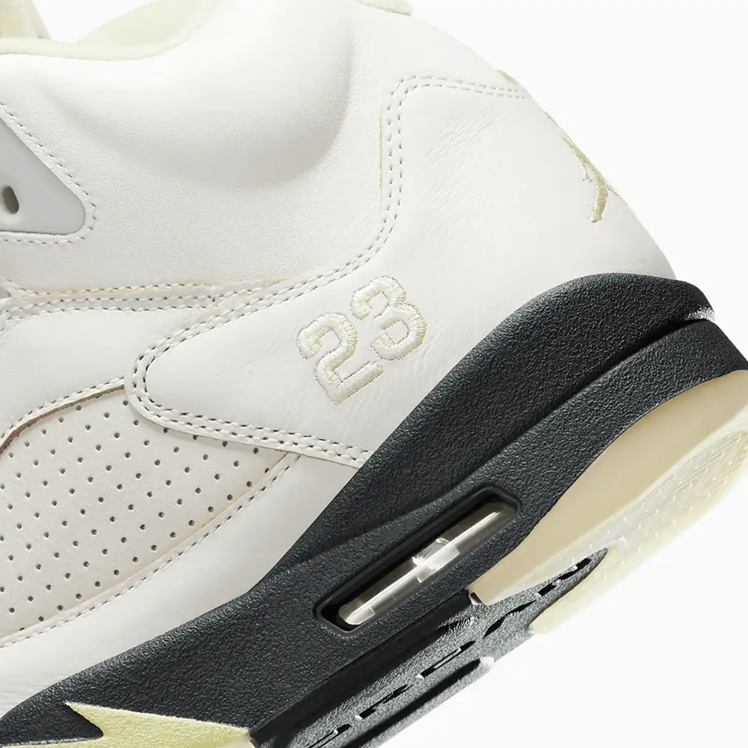 Women's Air Jordan 5 Retro "Luminous Green and Sail" - Image 8